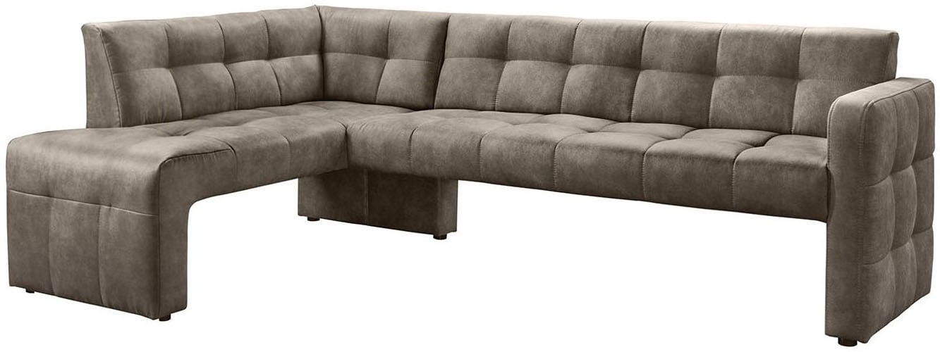 exxpo - sofa fashion "Barista, bequem und elegant, hohe Bodenfreiheit," Eckbank Barista bequem und elegant, hochwertige Detailverarbeitung