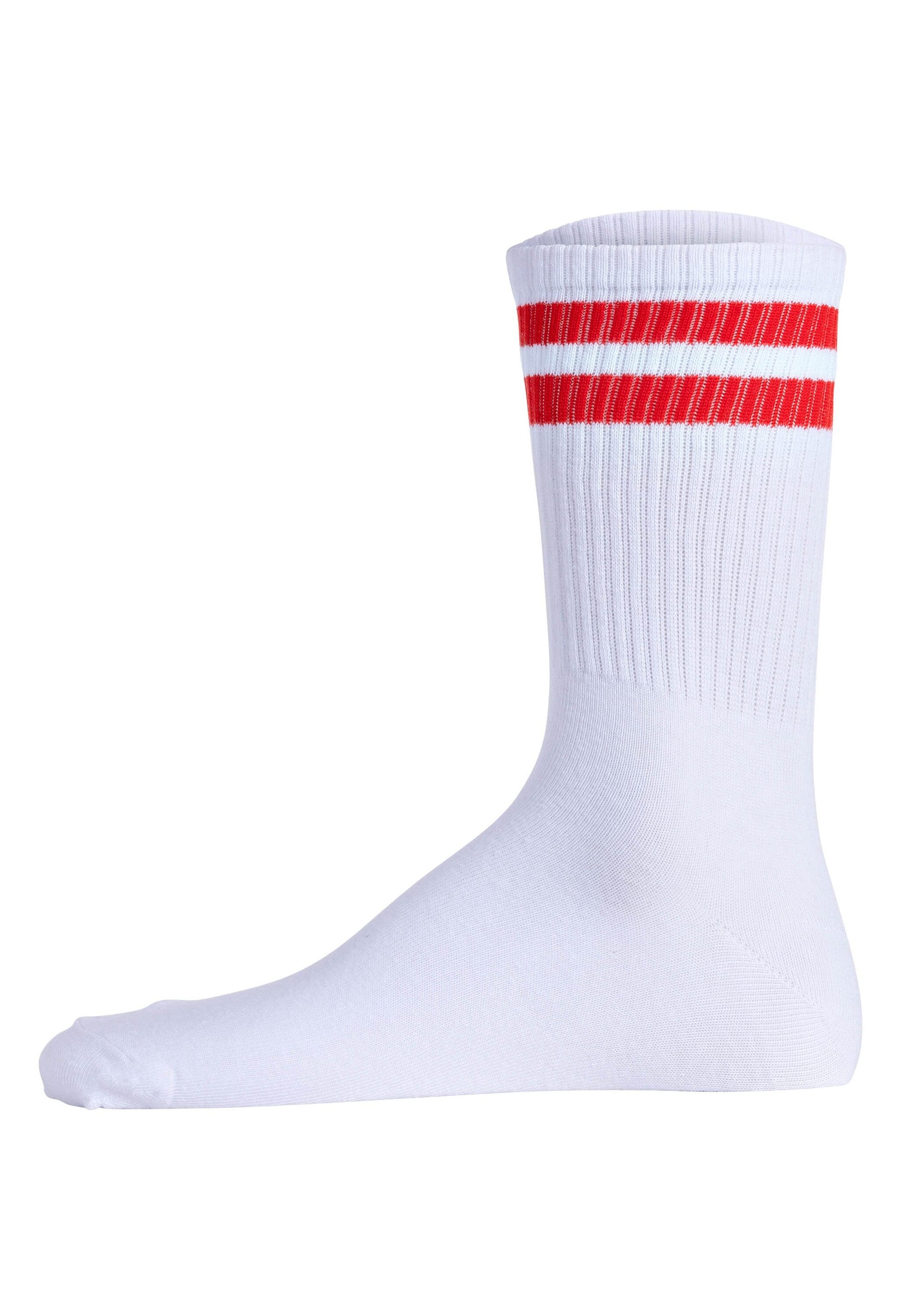 Jack & Jones Kurzsocken »Socken JACELI STRIPES TENNIS SOCK 7 PACK 7er Pack«
