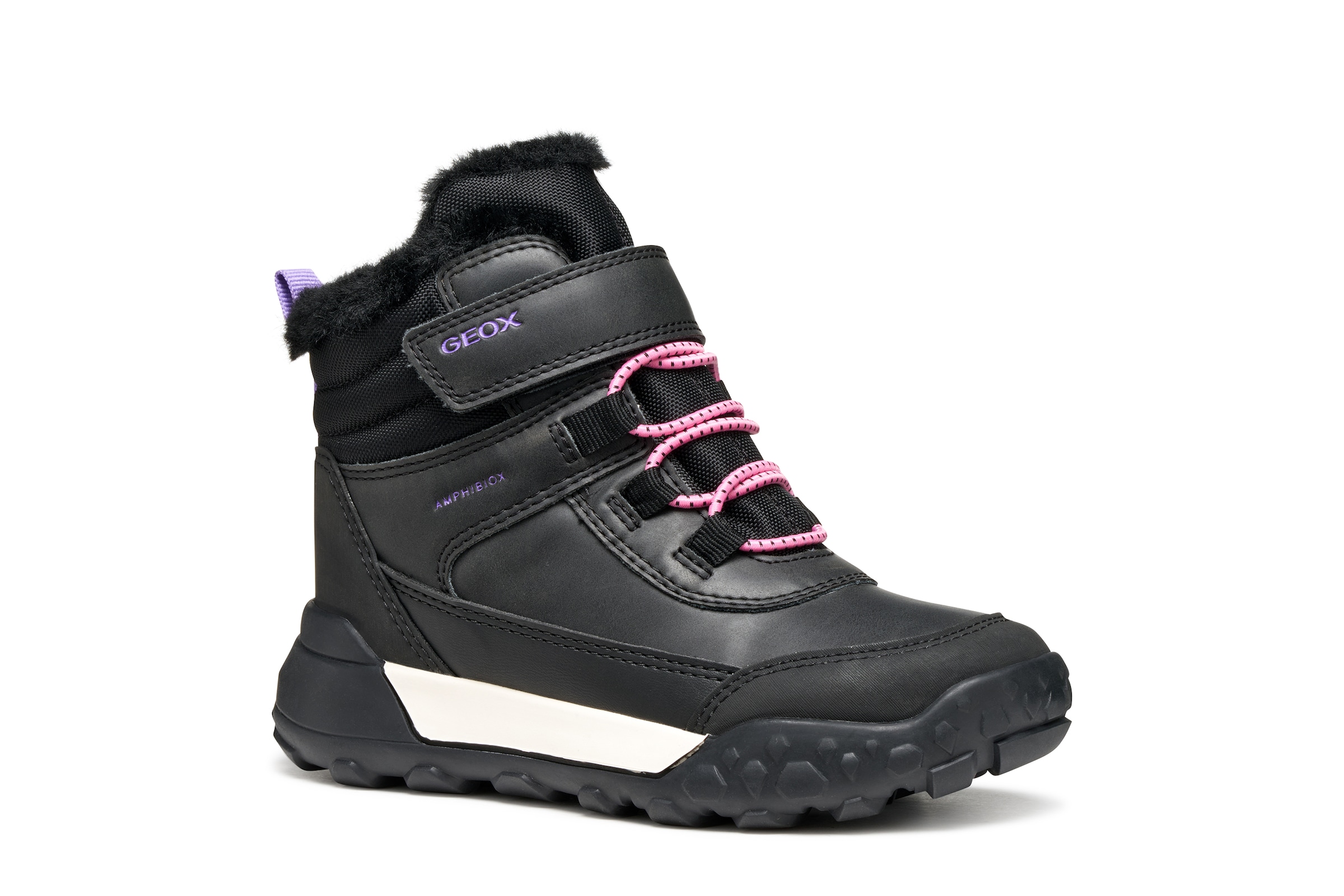 Geox Winterboots "J TREKKYUP GIRL B AB" Freizeitstiefel, Boots mit Warmfutt günstig online kaufen