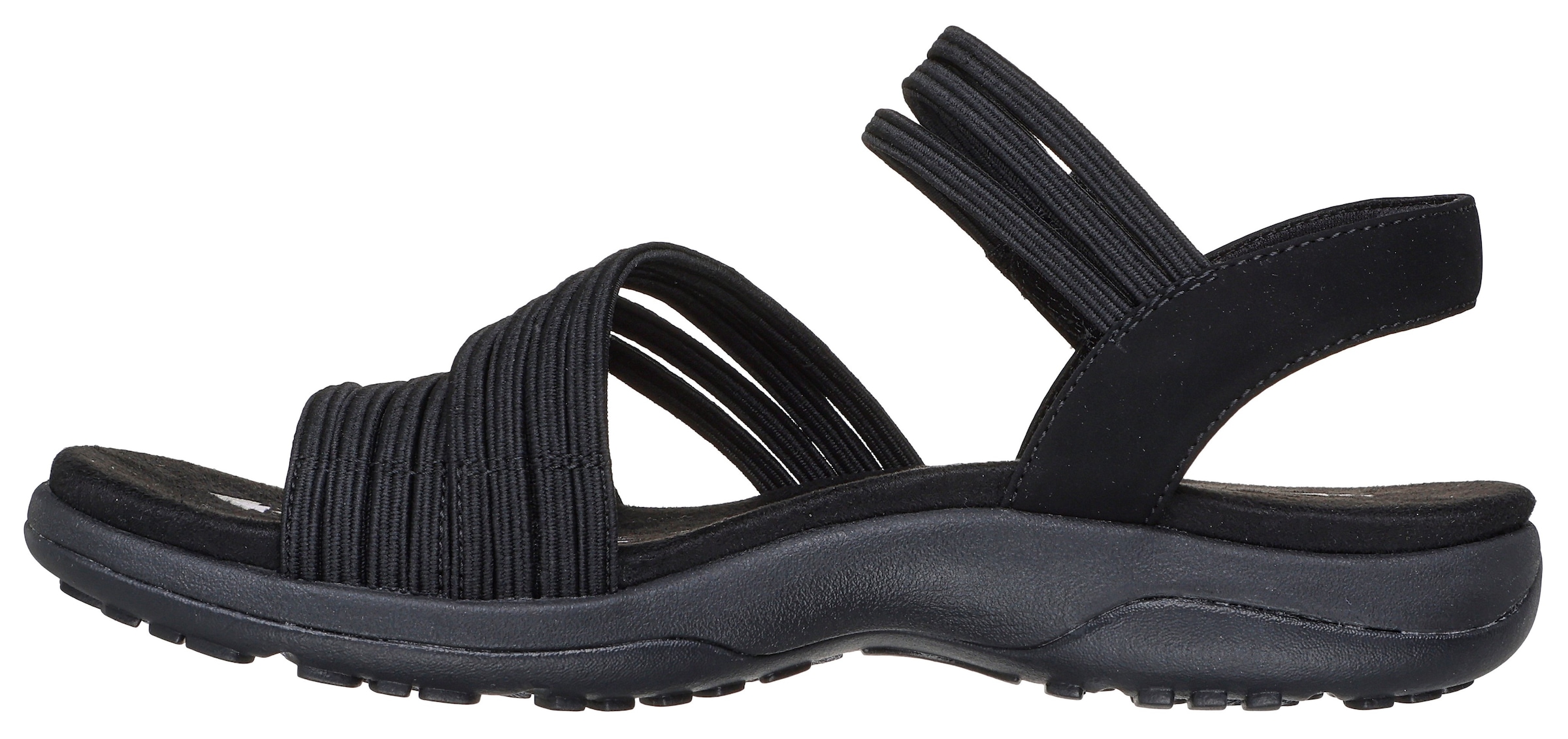 Skechers Sandale »REGGAE SLIM«, Sommerschuh, Trekking Sandale mit praktischem Klettverschluss