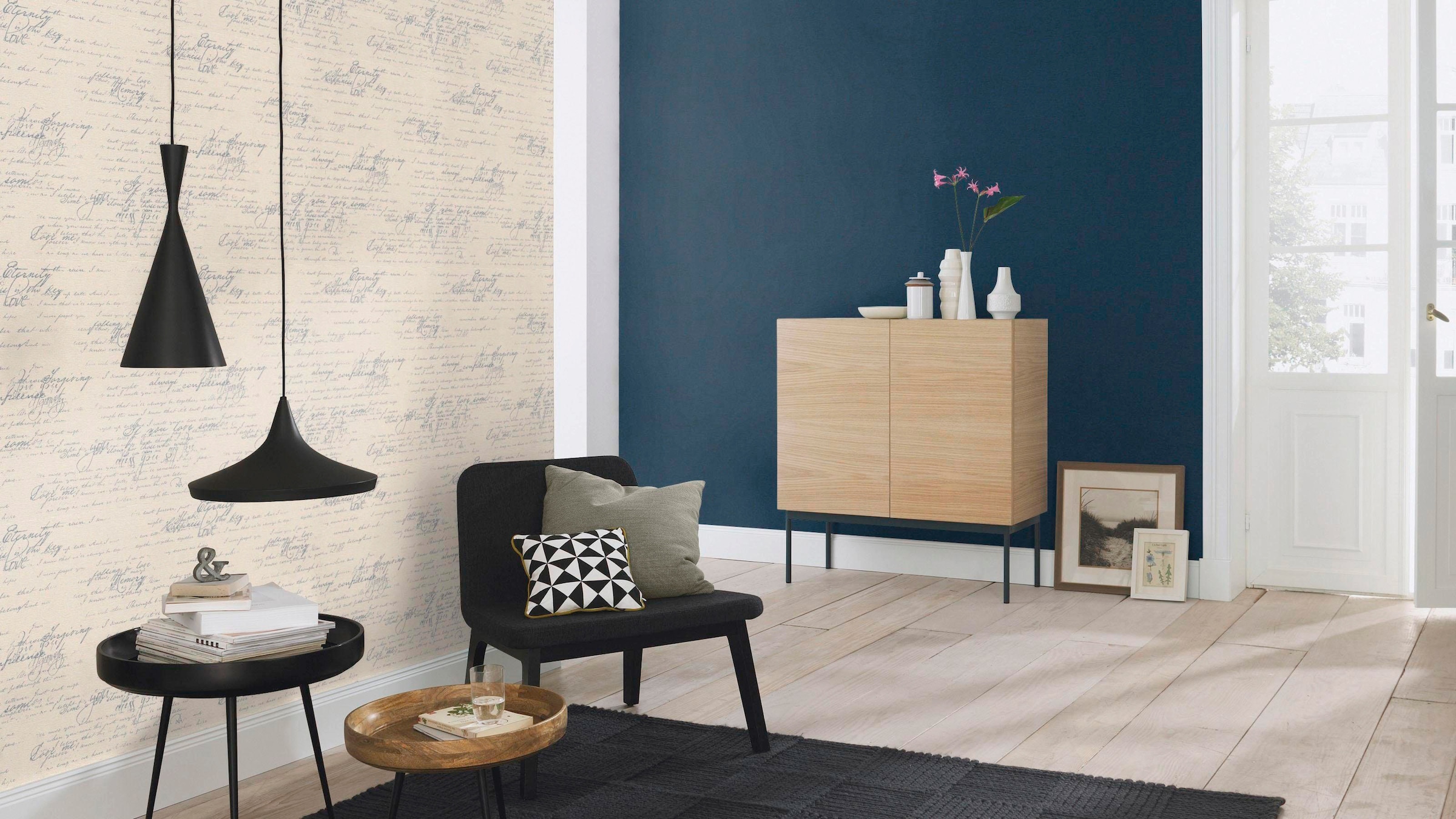 Rasch Vinyltapete »Best of Florentine« Strukturmuster | uni geprägt