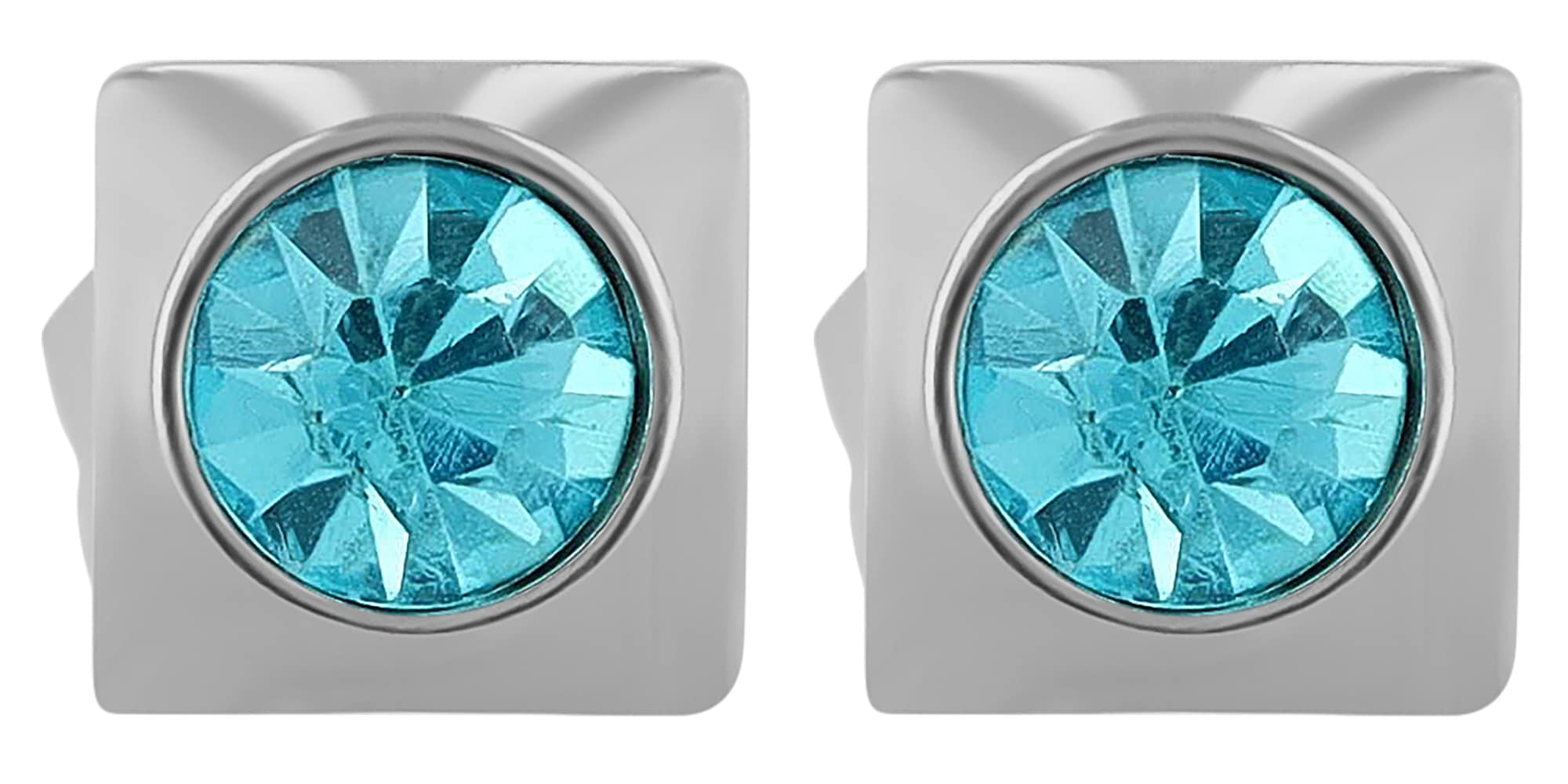 Adelia´s Paar Ohrhänger »Damen Ohrringe – Ohrstecker aus Edelstahl mit Strass Steinchen« Ideal als Geschenk – dezent und elegant