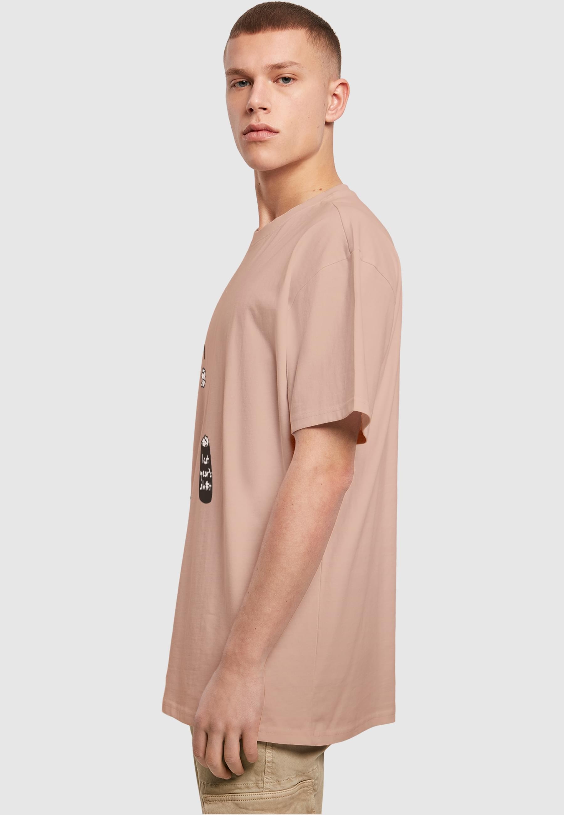 Merchcode T-Shirt »Merchcode Herren Last Year Heavy Oversize Tee«, (1 tlg.)
