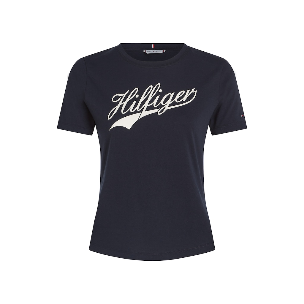 Tommy Hilfiger Rundhalsshirt »SLIM H85 C-NK SS TEE SS«