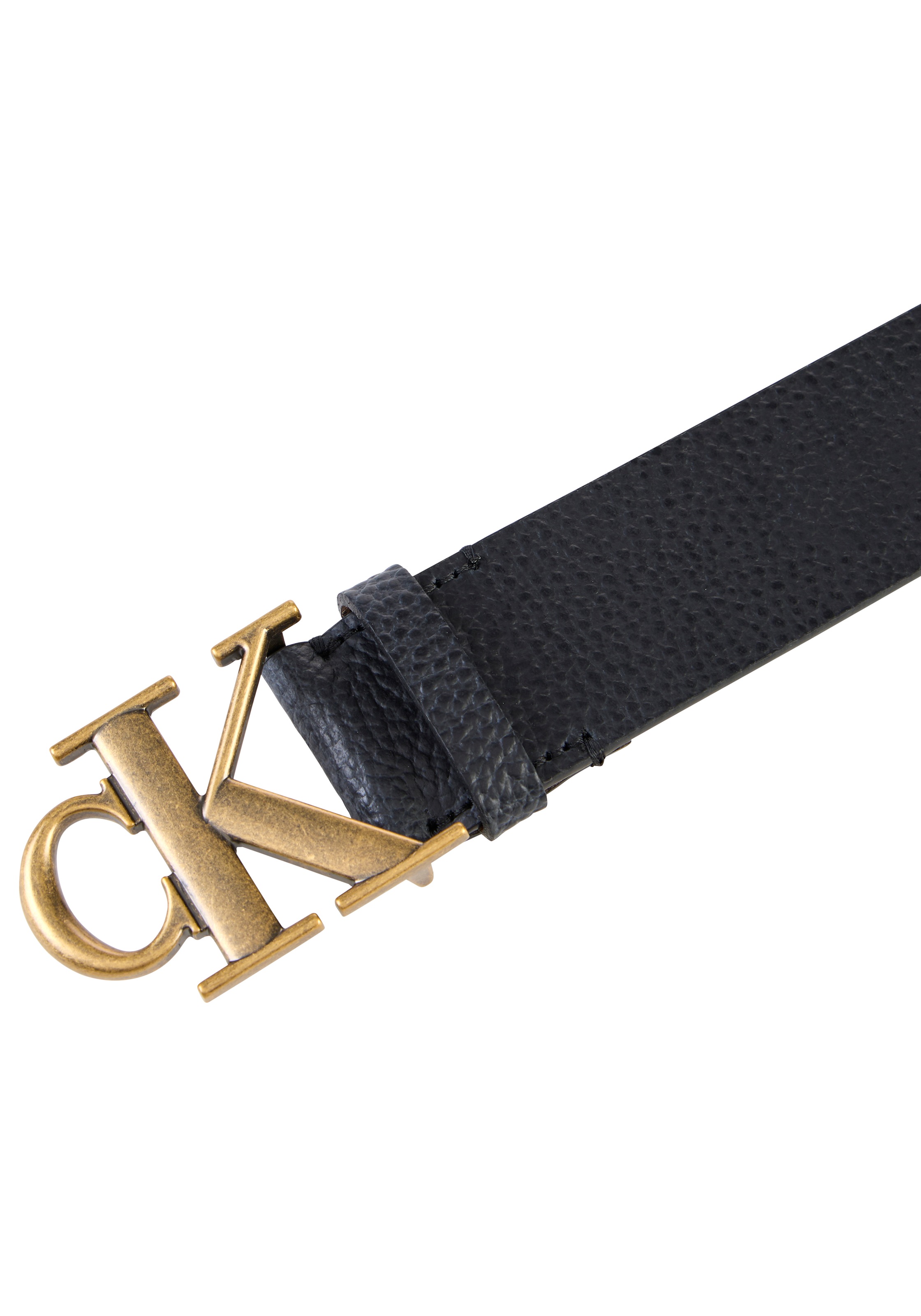 Calvin Klein Ledergürtel »CK BUCKLE PEBBLE 40MM« Regular fit und größenverstellbar