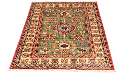 Orientteppich »Ziegler - Kazak - 127 x 84 cm - grün«, rechteckig, Wohnzimmer,...