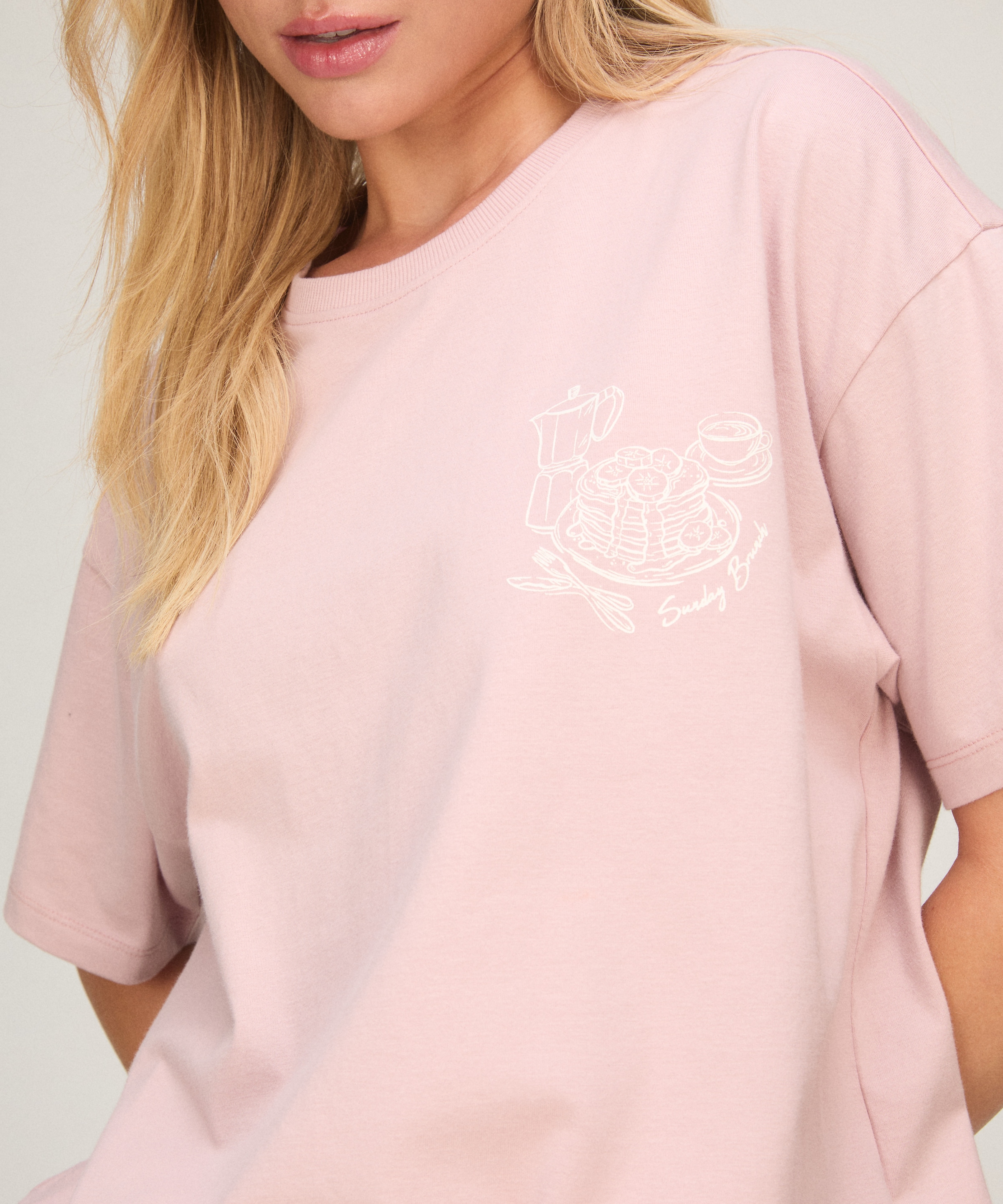 Hunkemöller Pyjama »Pyjama Set with Short and T-shirt«