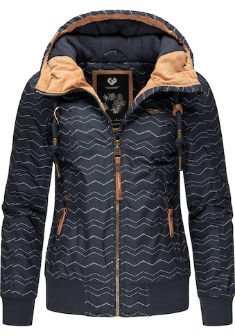 Outdoorjacke »Druna Zig Zag Winter«, mit Kapuze