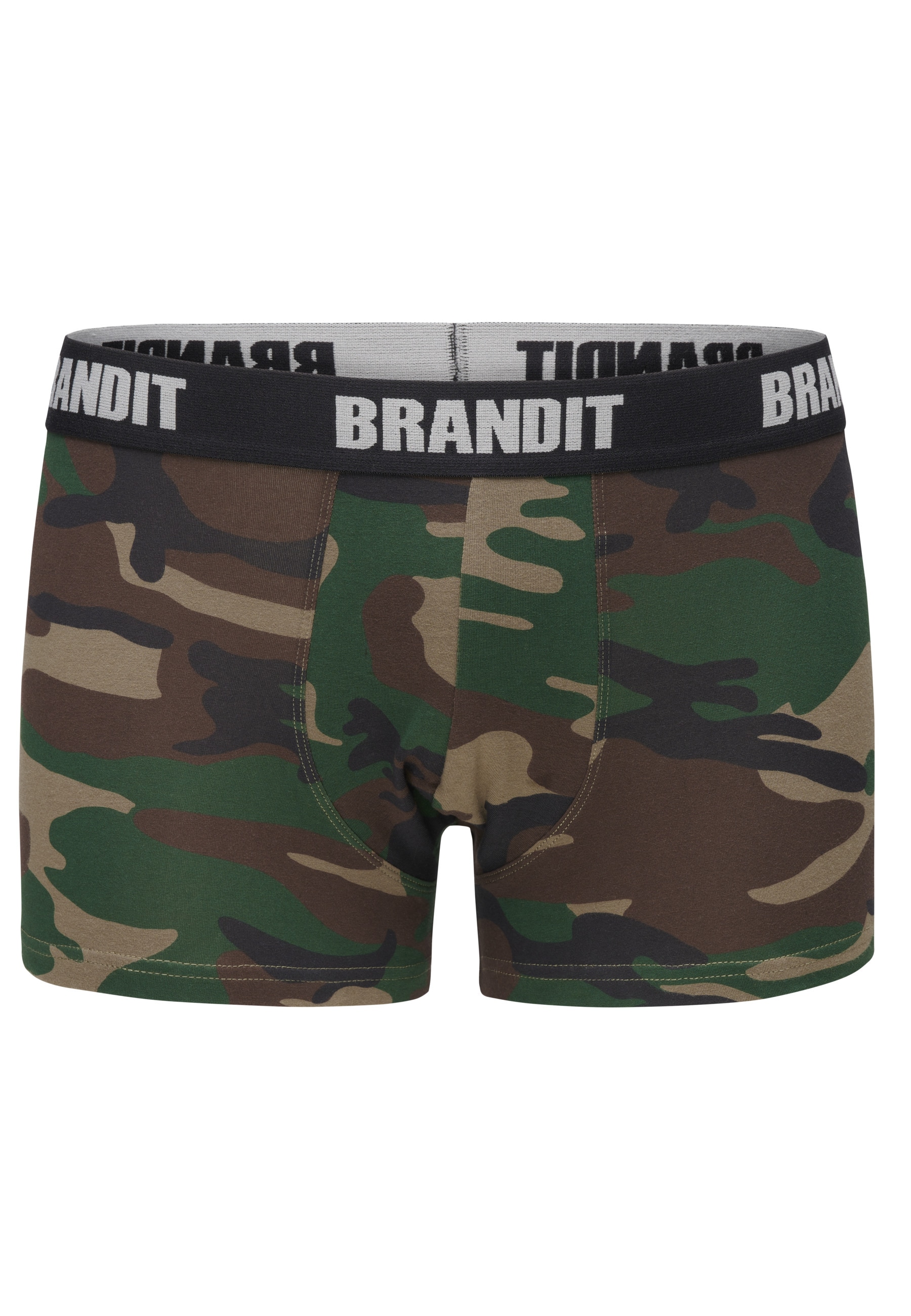 Brandit Boxershorts "Brandit Herren Boxershorts Logo 2er Pack" 1 Stk. günstig online kaufen