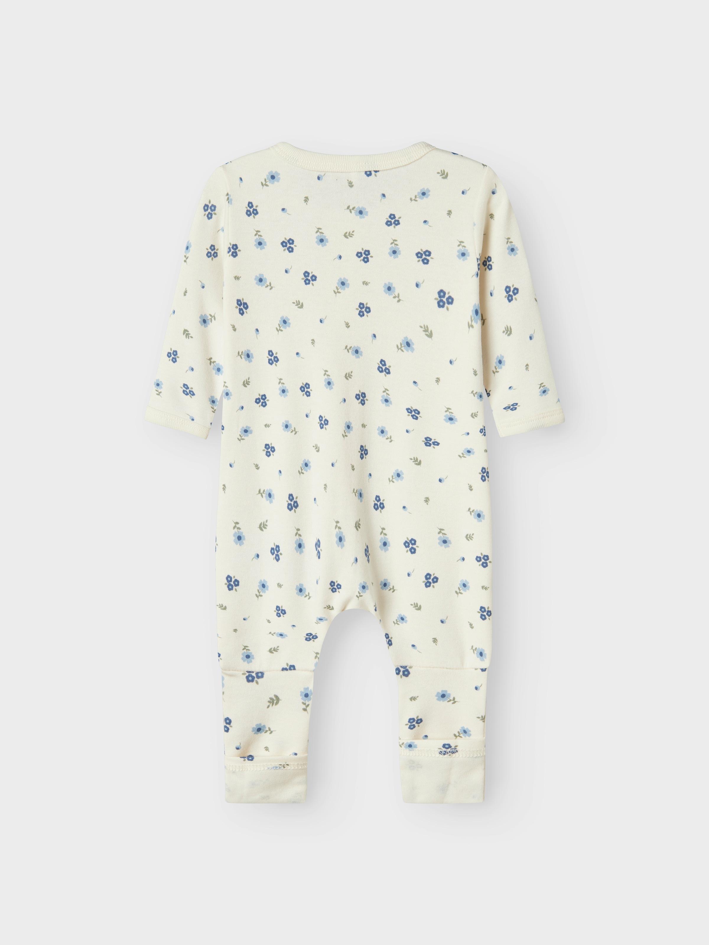Name It Pyjama »NBFNIGHTSUIT 2P ZIP FF JET FLOWER NOOS« Packung, 2 tlg.