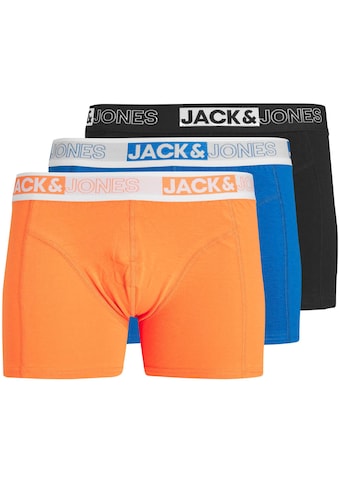 Jack & Jones Boxershorts »JACYAKU TRUNKS 3 PACK«, (Packung, 3 St.) kaufen