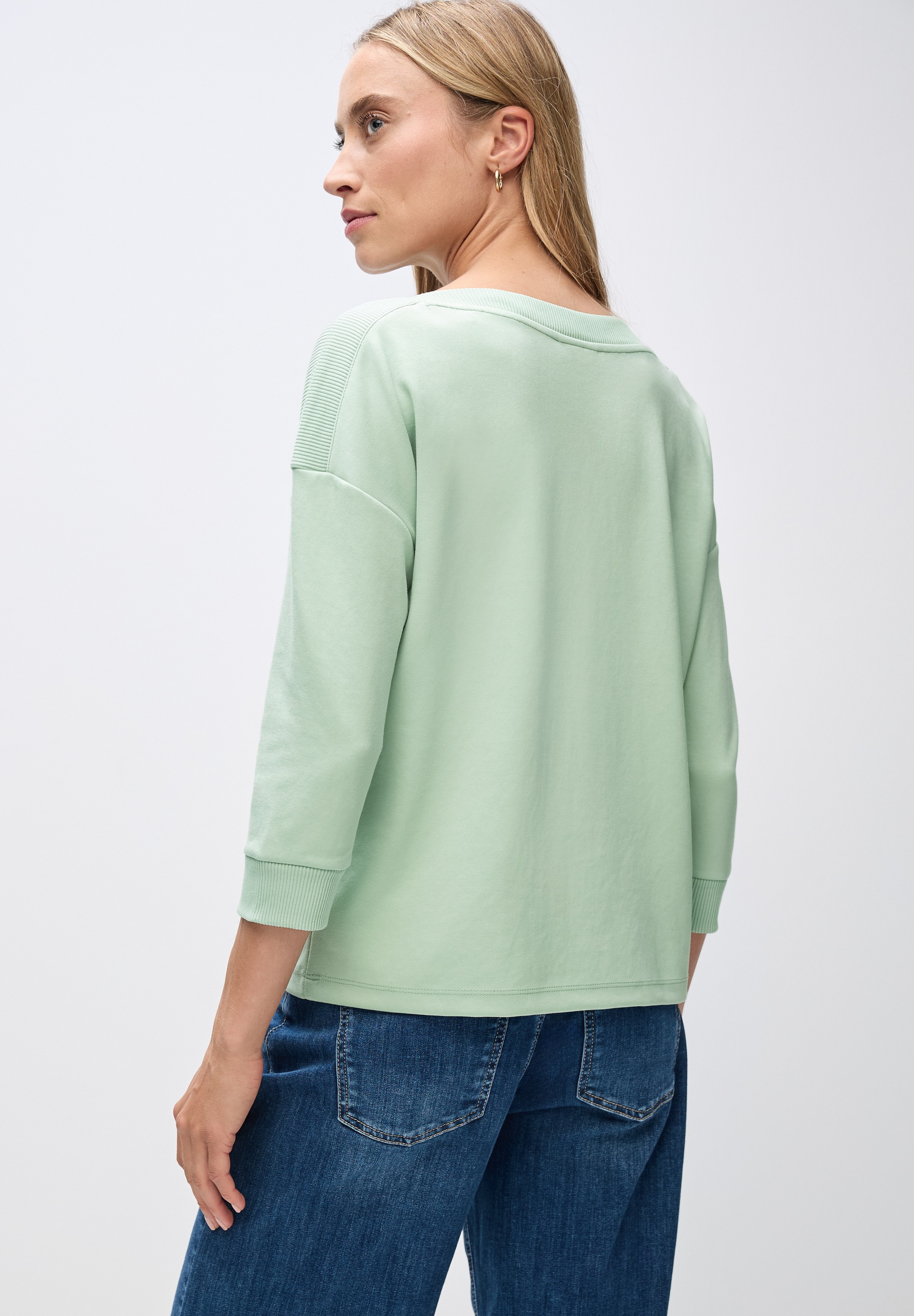 STREET ONE 3/4-Arm-Shirt, im Shirt-Style