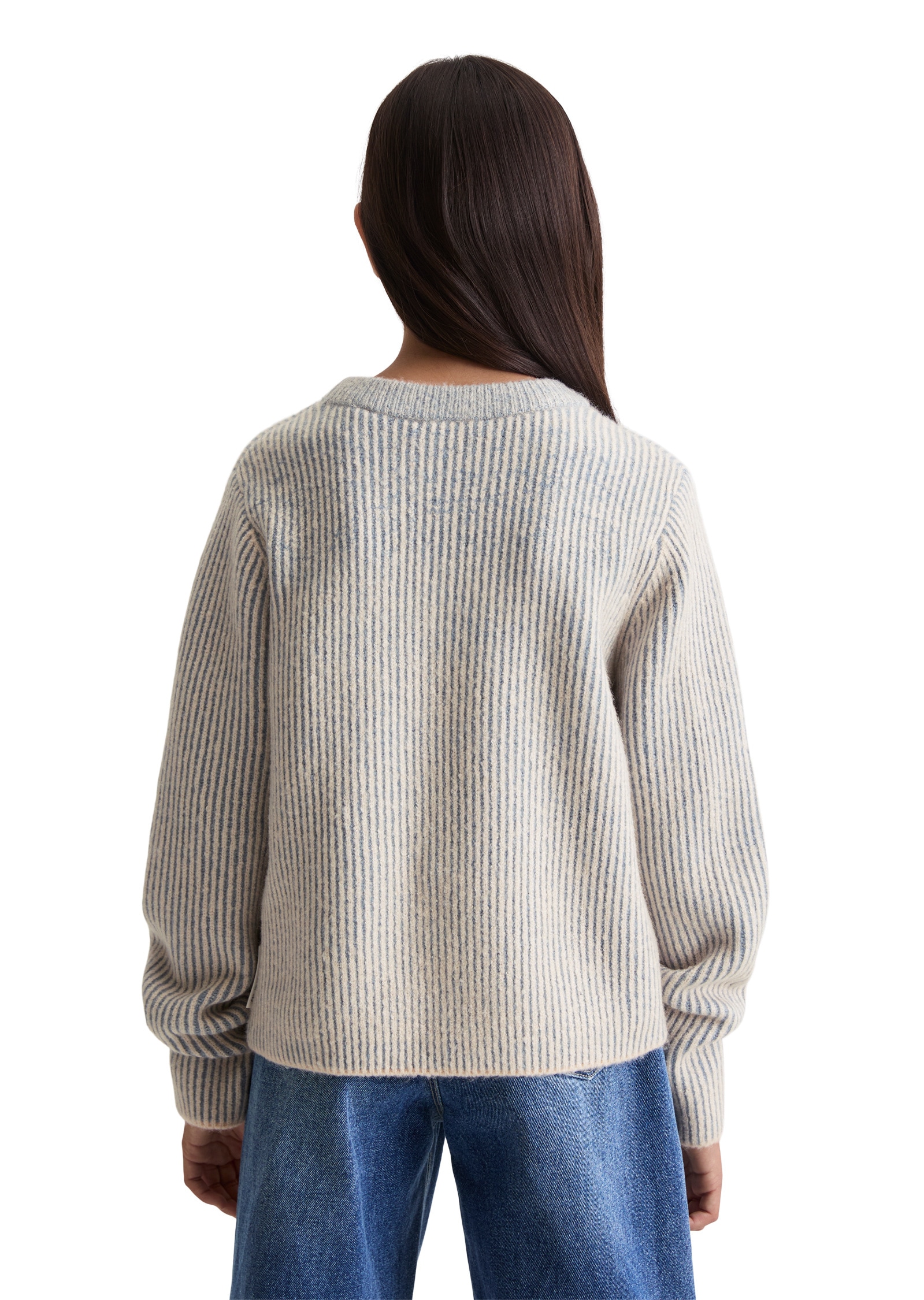 Marc O'Polo Strickpullover »zweifarbig gestreift«