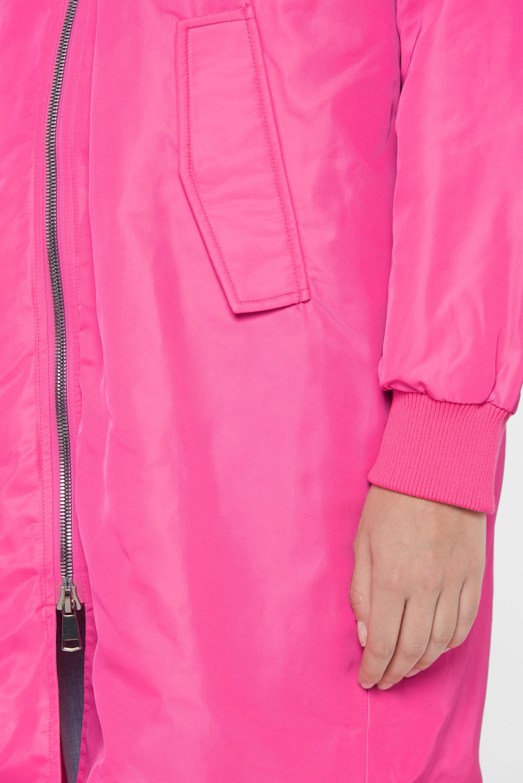 SENSES.THE LABEL Langjacke, ohne Kapuze, mit Two-Way-Zipper