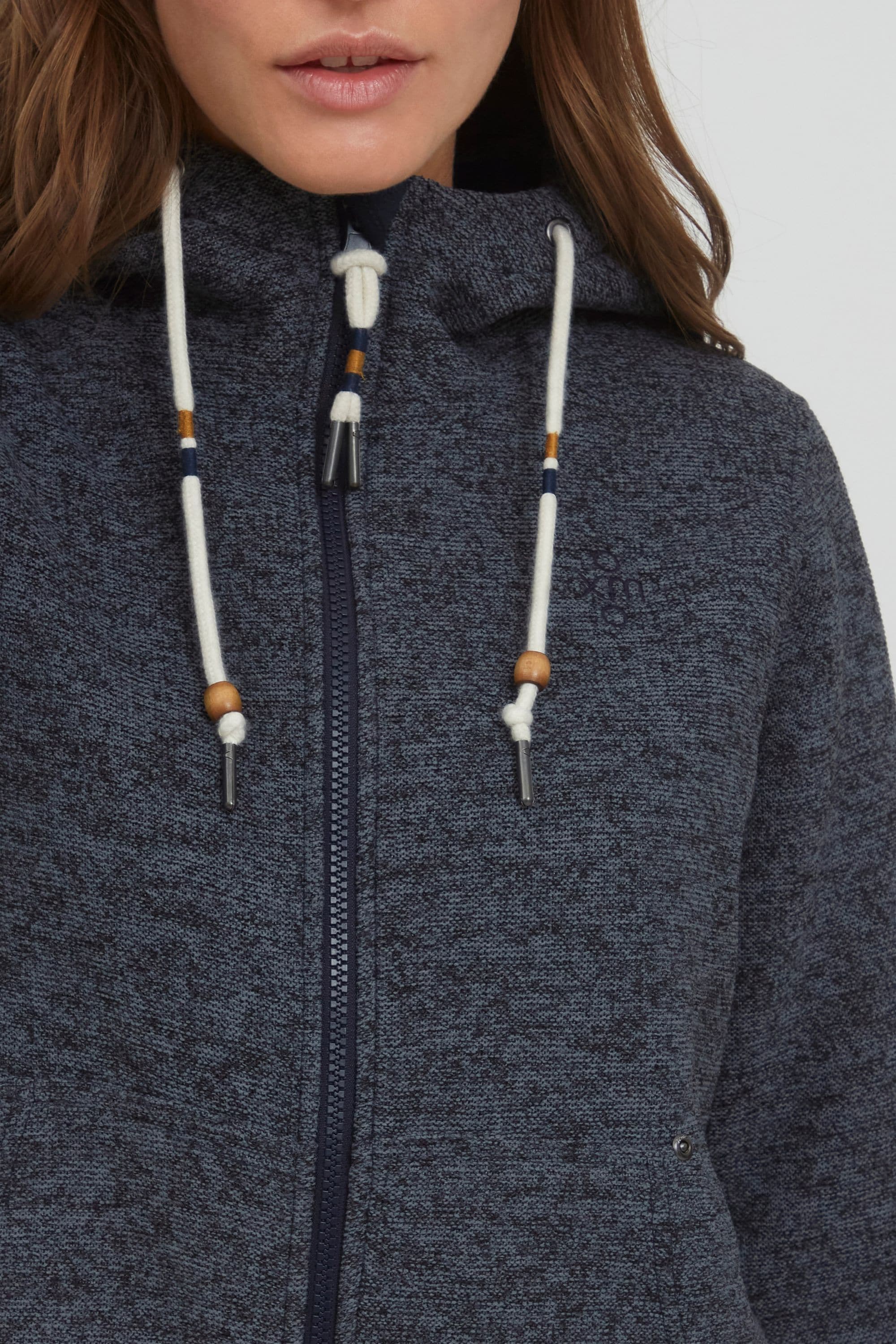 OXMO Kapuzenfleecejacke »Kapuzensweatjacke OXFia«
