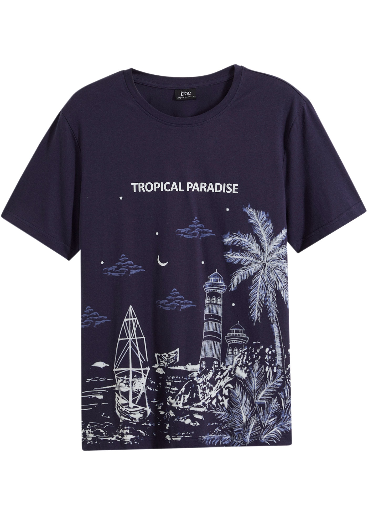 bonprix T-Shirt »T-Shirt aus reiner Baumwolle« T-Shirt aus reiner Baumwolle