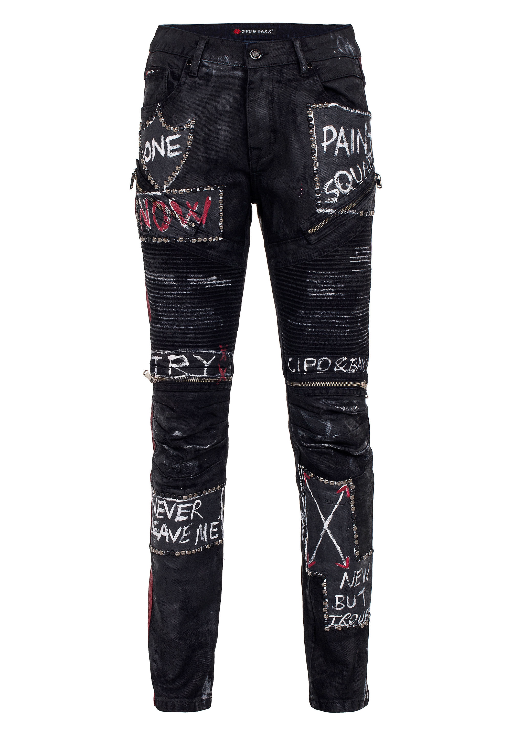 Cipo & Baxx 5-Pocket-Jeans "Cipo & Baxx Jeans" im trendigen Design