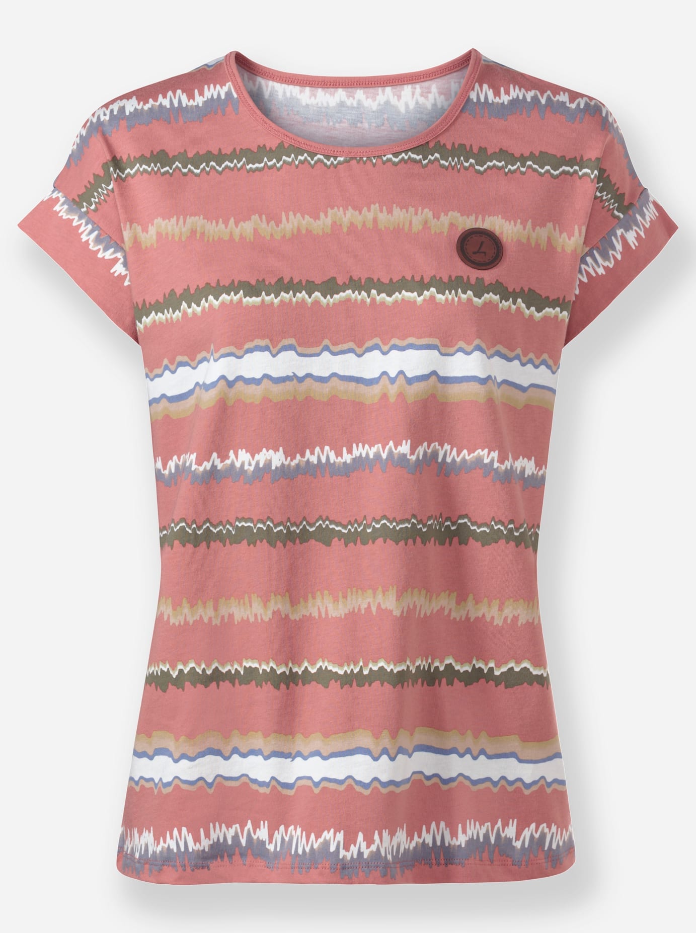 Casual Looks Kurzarmshirt »Shirt«, (1 tlg.)