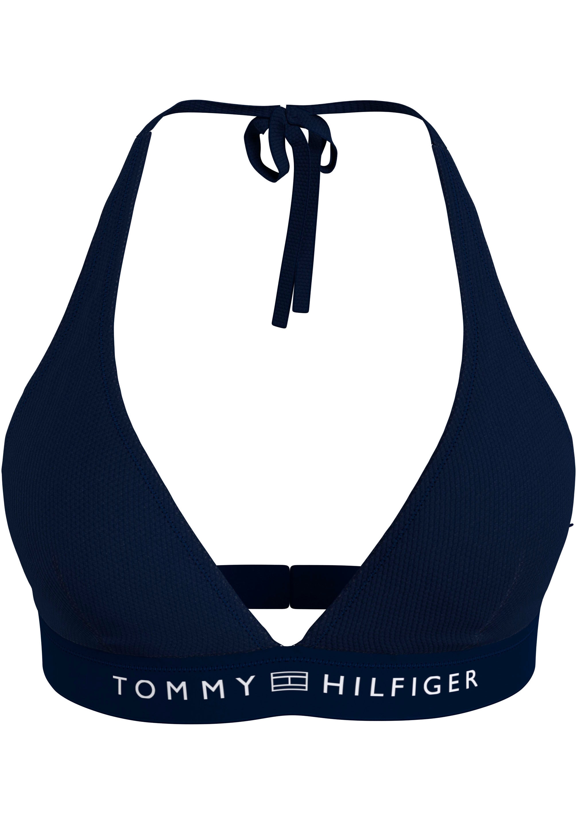 Tommy Hilfiger Swimwear Triangel-Bikini-Top »TRIANGLE FIXED RP«, mit Logoschriftzug