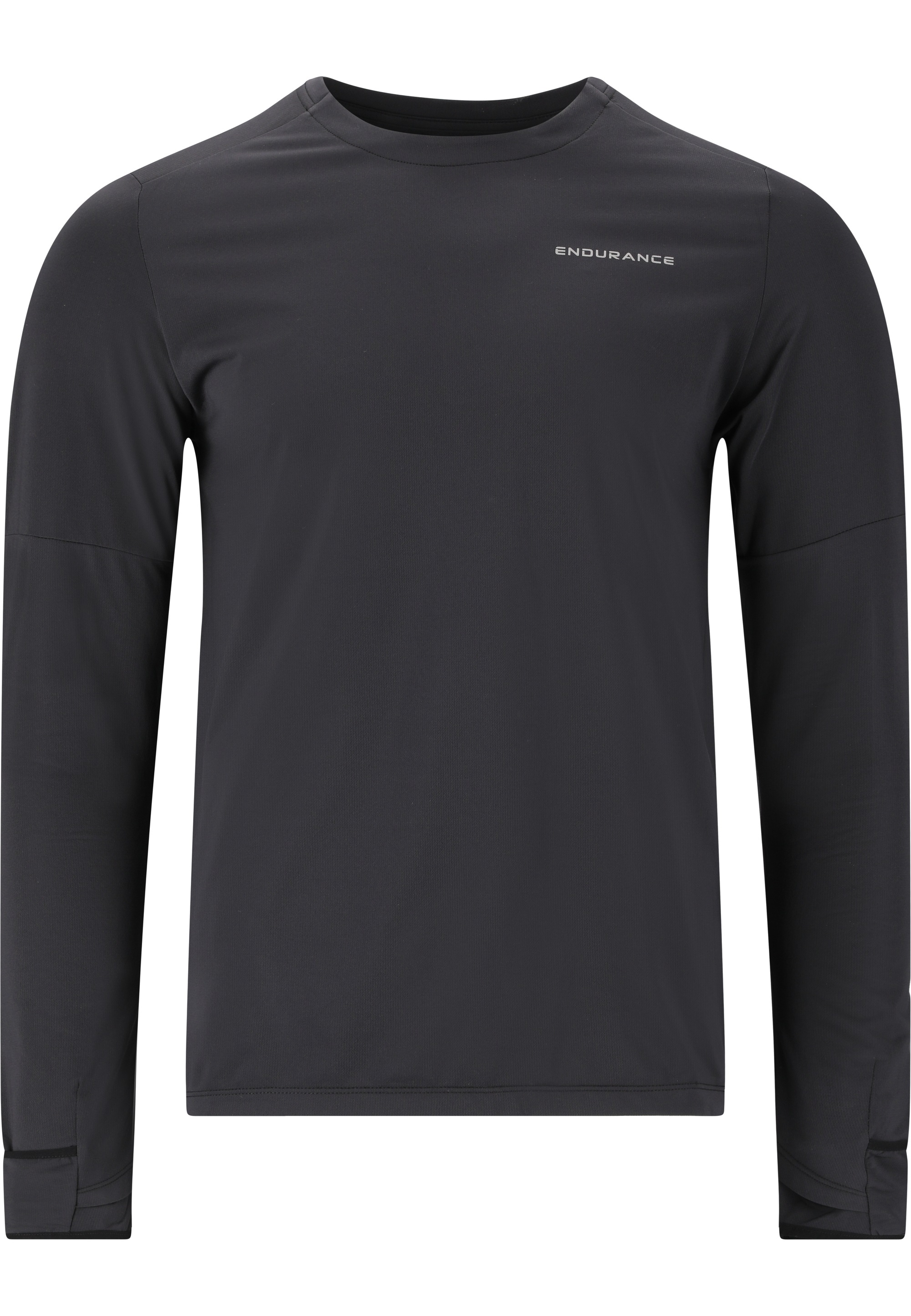 ENDURANCE Langarmshirt »Cedric«, mit 4-Wege-Stretch und Reflektoren