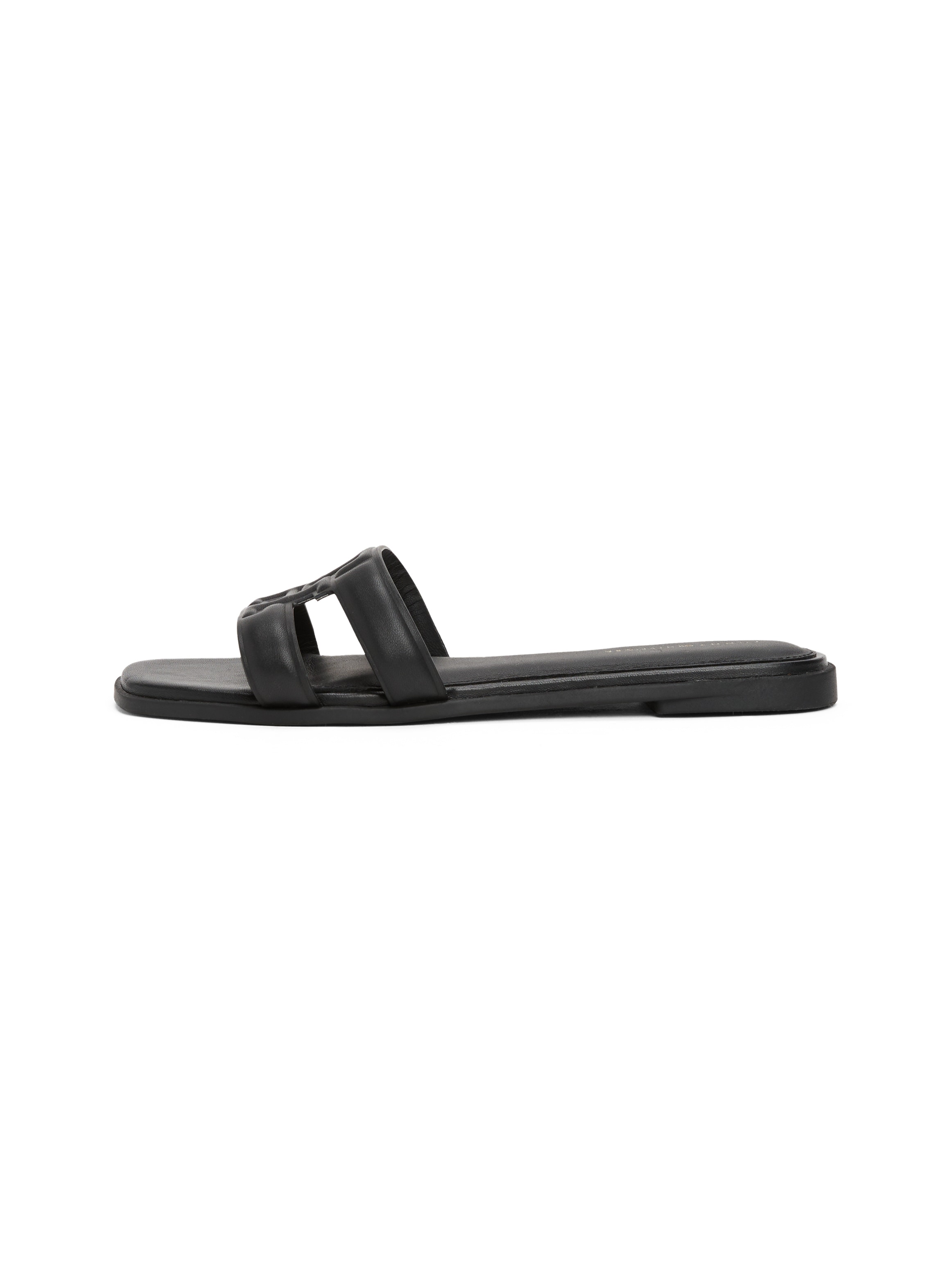 Tommy Hilfiger Pantolette »TH LOGO STRAP MULE«, Bequemschuh, Sommerschuh, Flats mit TH-Logo