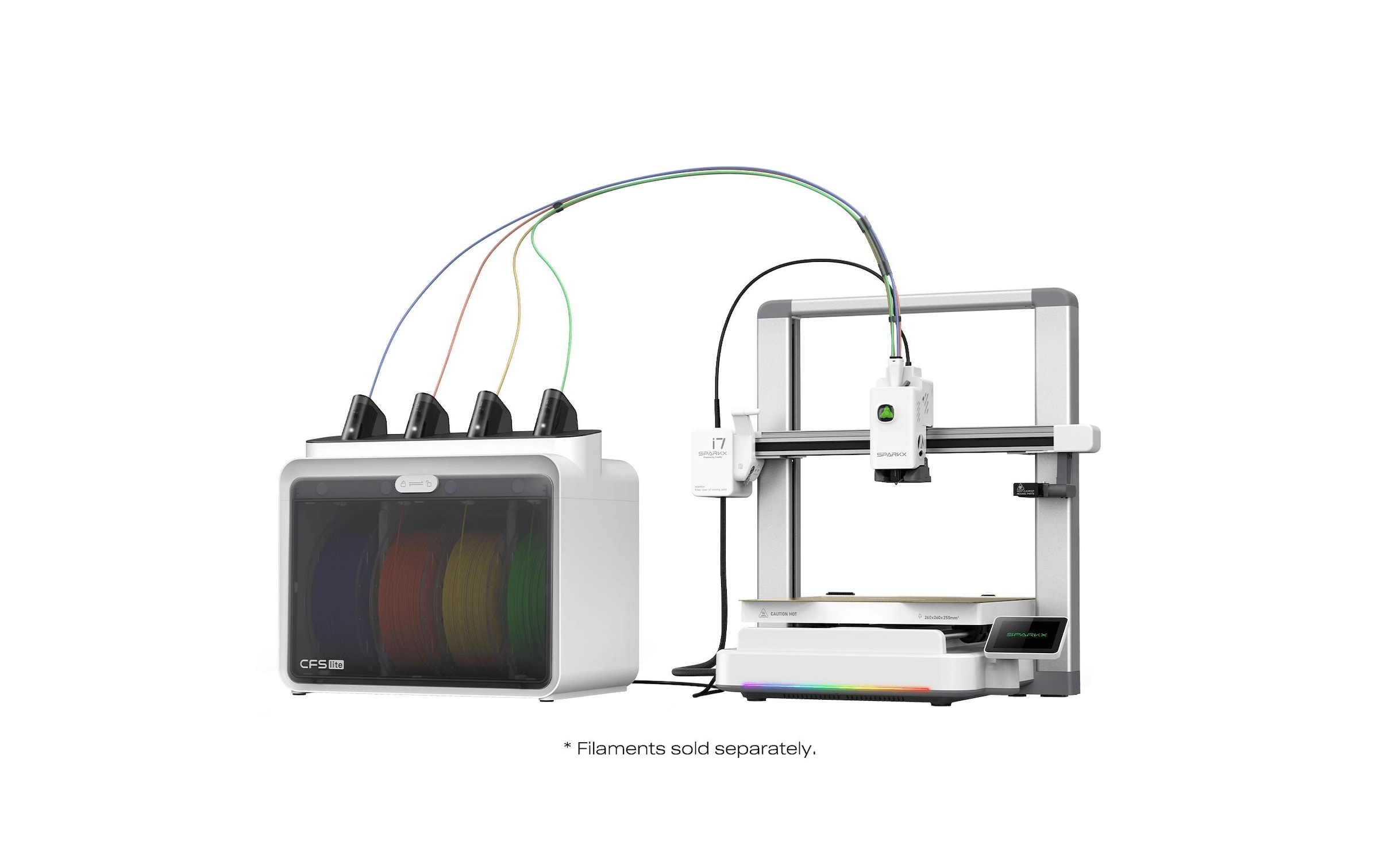 Creality 3D-Drucker »SPARKX i7 Farb-Combi (i7 + CFS Lite)« Drucktechnik: Fused Deposition Modeling