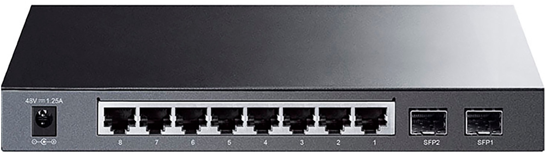 TP-Link Netzwerk-Switch »Omada TL-SG2210P 8-Port Gigabit PoE L2 Managed Switch 2xSFP«