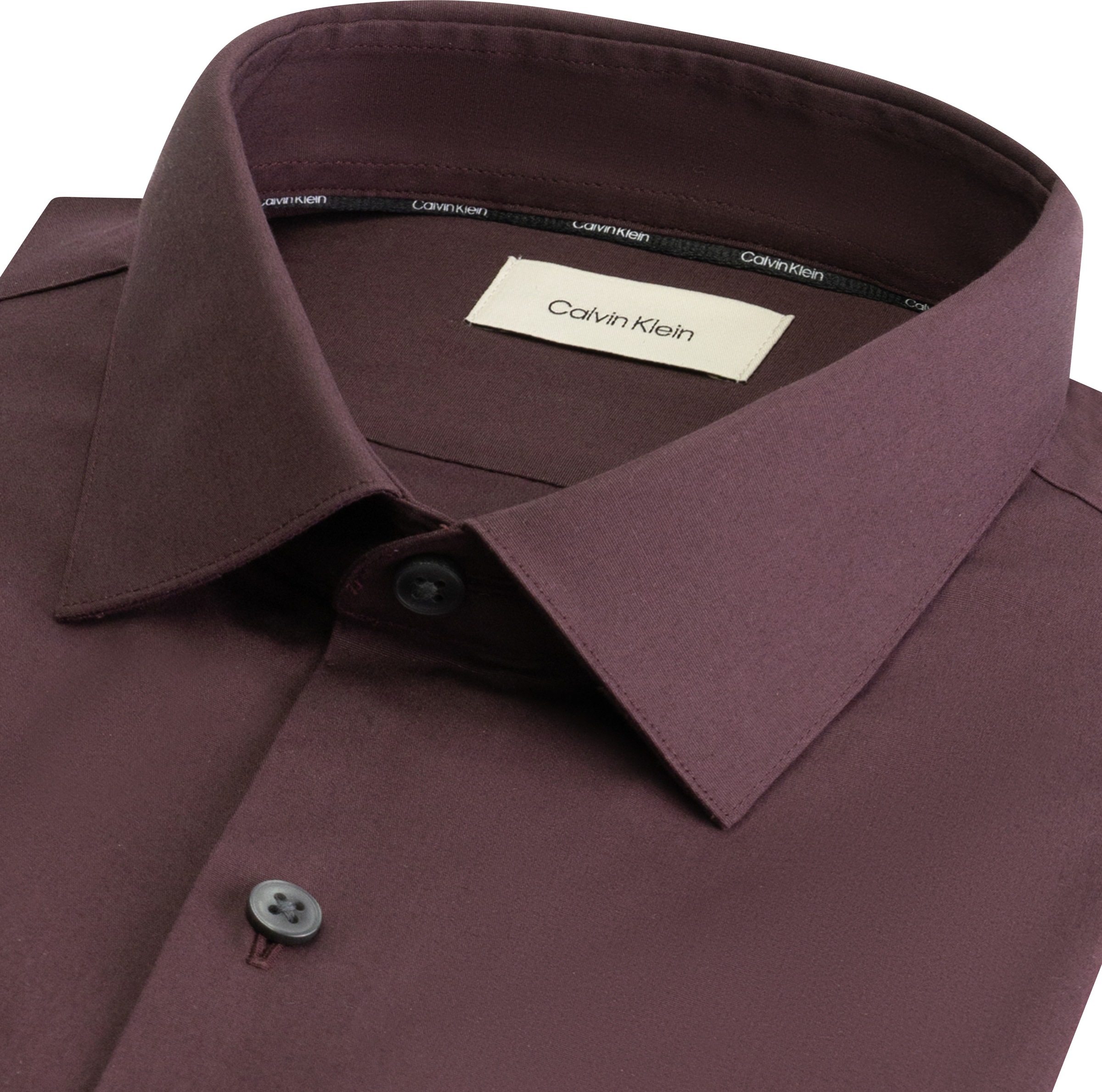 Calvin Klein Businesshemd "SLIM ESSENTIALS POPLIN STR SLD", Hemdkragen, sli günstig online kaufen