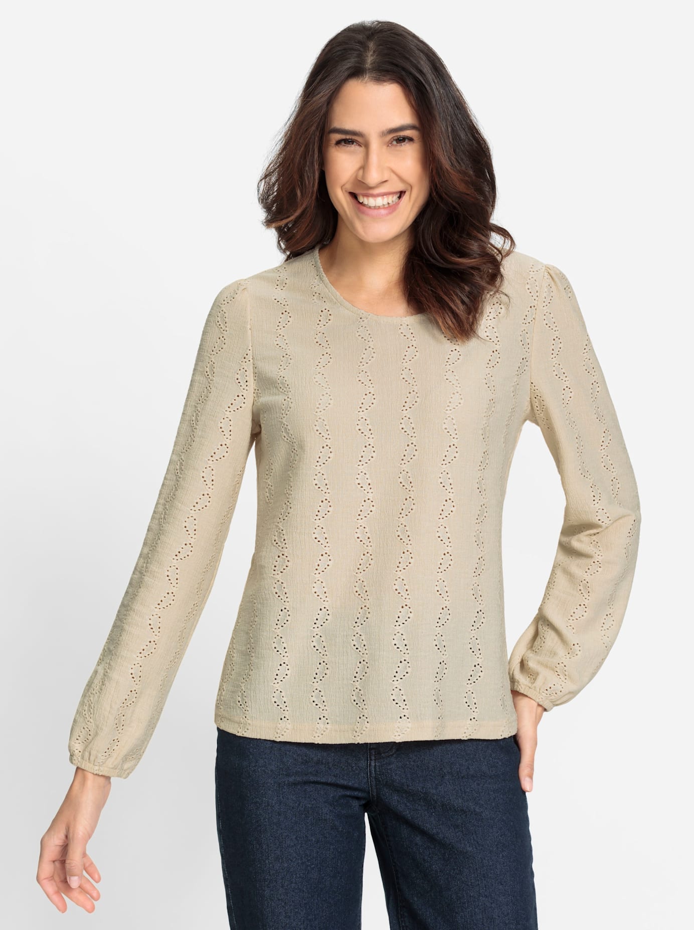 Inspirationen Langarmshirt »Langarm-Shirt«, (1 tlg.)