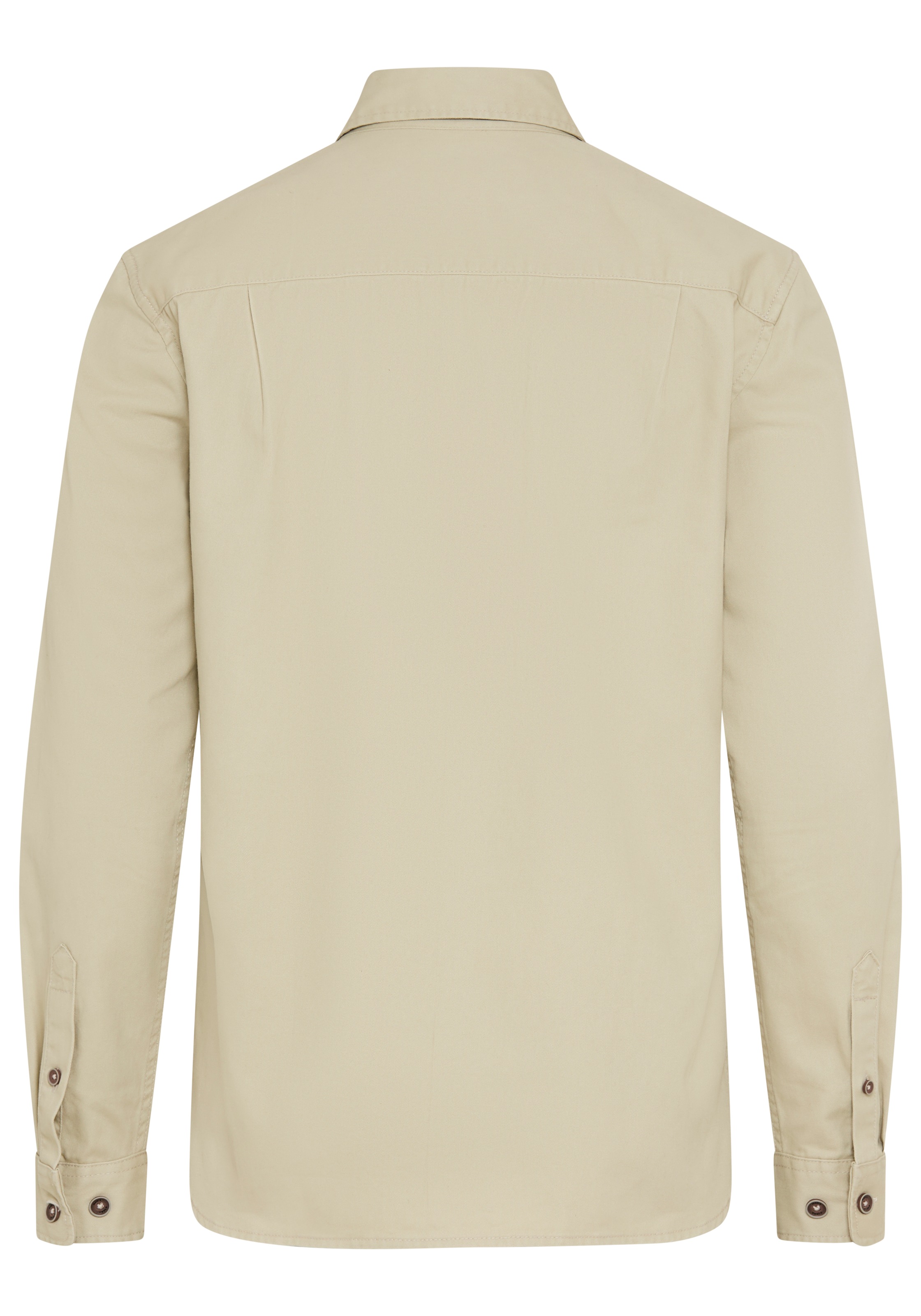 Man's World Langarmhemd »Markante Details mit modernem Charakter« Robuste Baumwollqualität, authentischer und vielseitiger Look.