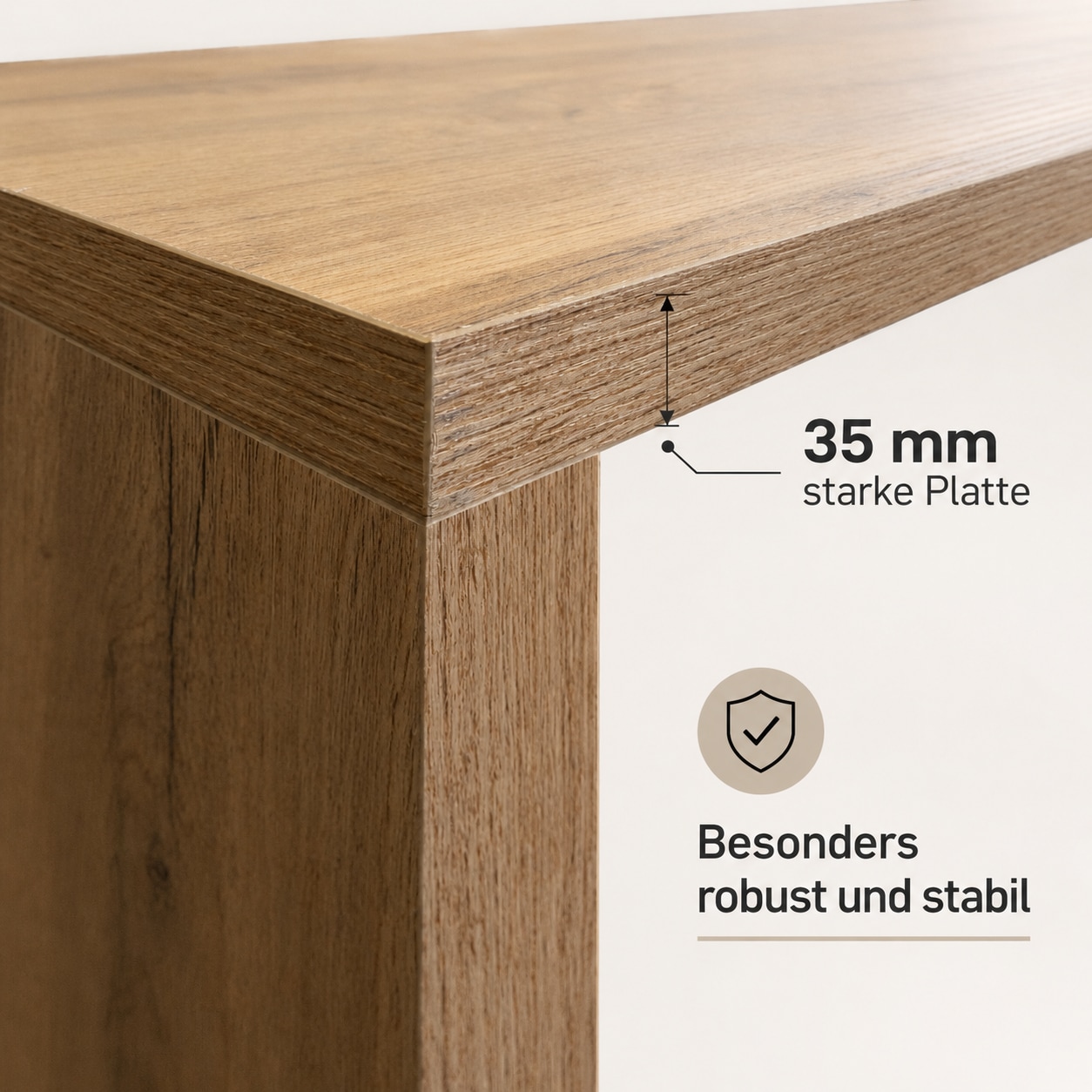 OTTO home Lowboard »New Garda,Lowboard mit Aufsatz,TV-Board mit Ausatz,TV-Schrank-Tv Bank« 1 Stk. tlg. Breite verstellbar v. 183 bis 310 cm,2 Klappen  und L-Förmiger Aufsatz