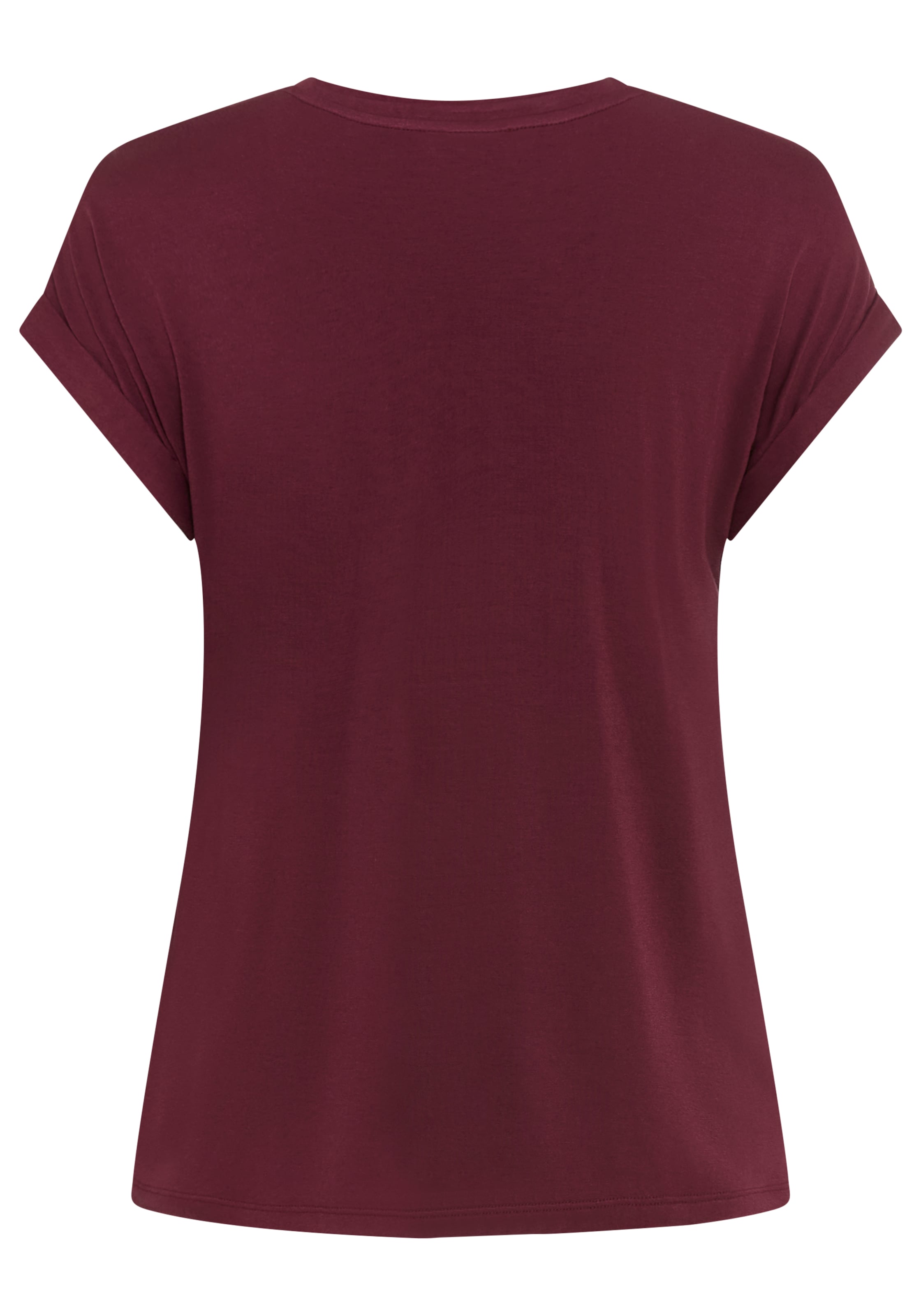 Bruno Banani T-Shirt, mit Schnürung im Ausschnitt - NEUE KOLLEKTION