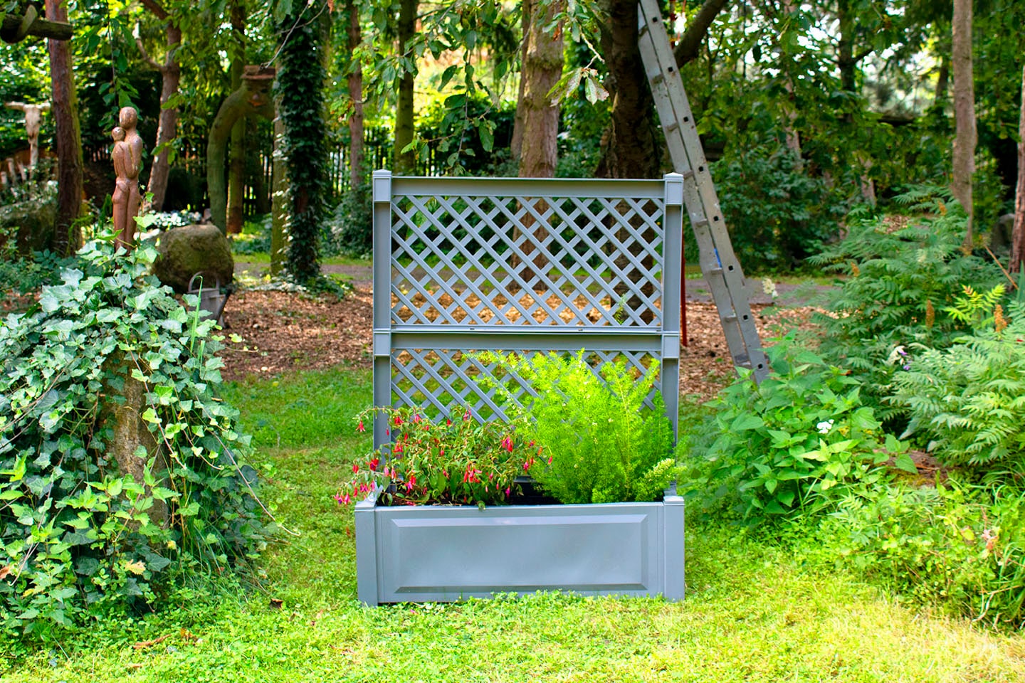 KHW Spalier, Pflanzkasten groß 100 cm mit Spalier