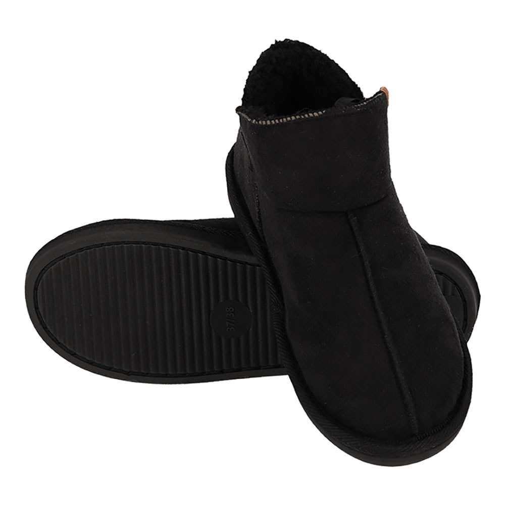 Apollo Hausschuh »LADIES HOME BOOTS SUEDE«, mit Logoprägung und kuscheligen, wärmenden Innenfutter