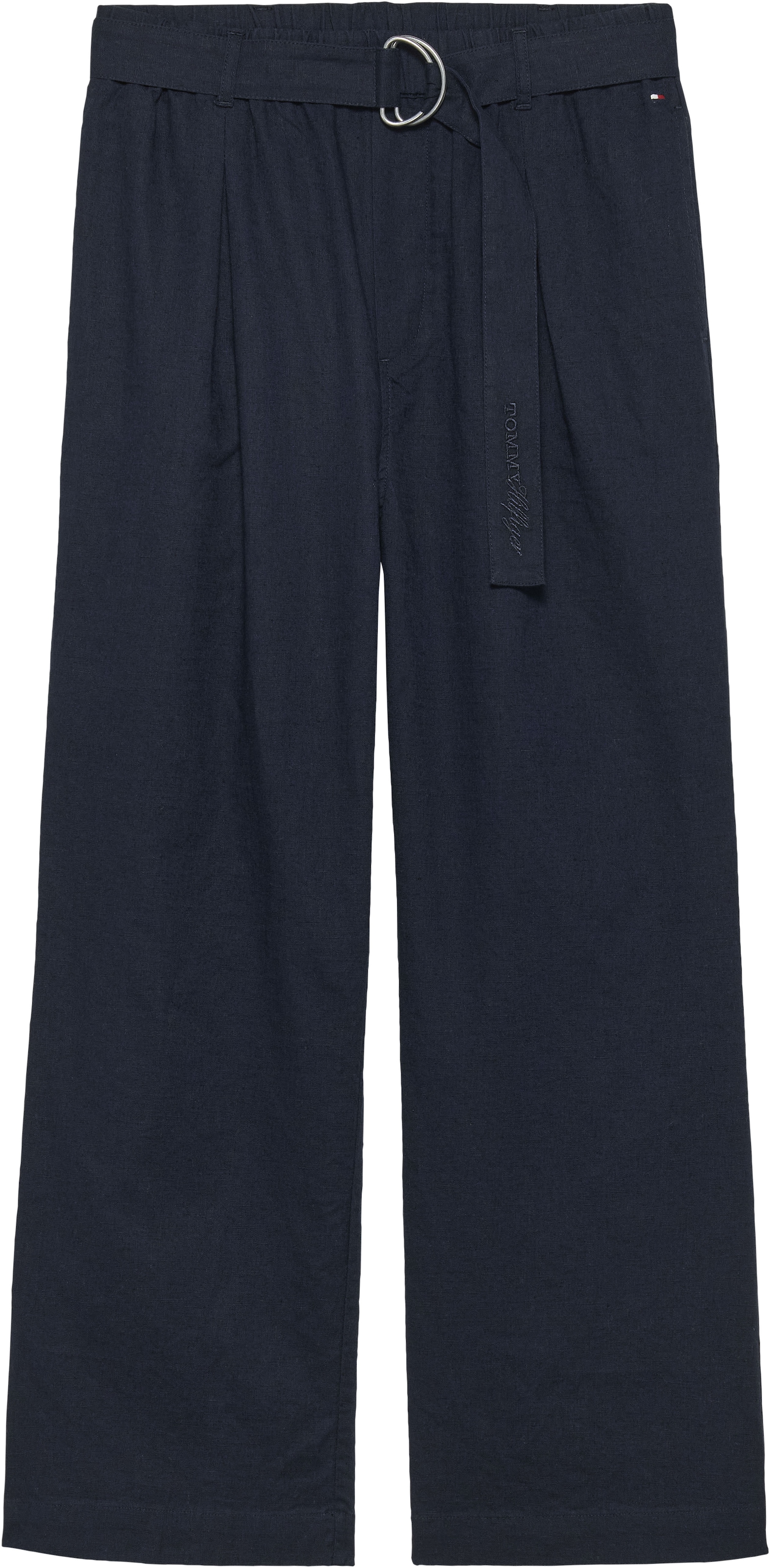 Tommy Hilfiger Bundfaltenhose »PLEATED LINEN PANT BELT«  Kinder bis 16 Jahre, Leinen-Mix, mit Gürtel
