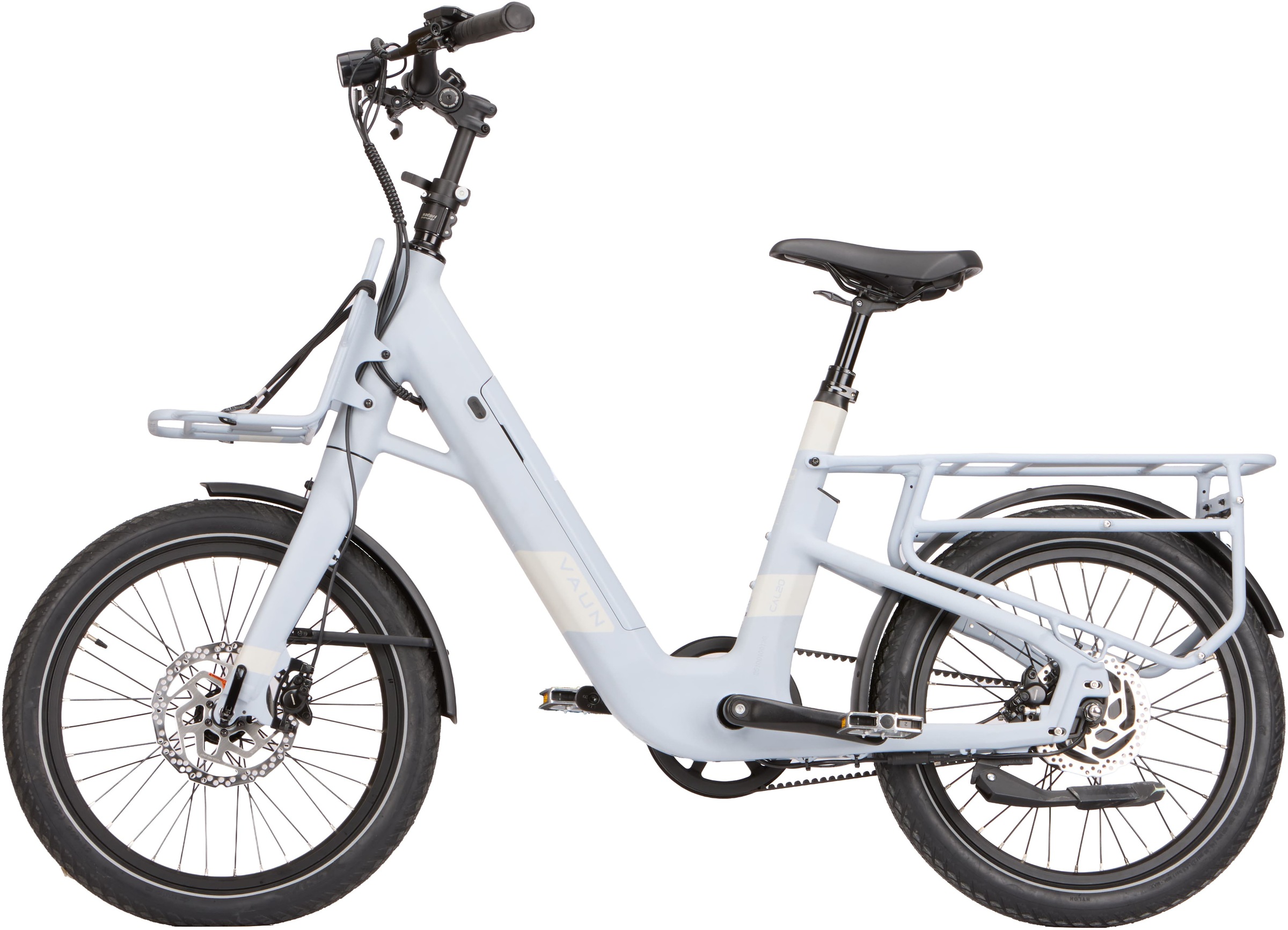 Vaun »VAUN Compact New Gen-Cityrad« Heckmotor 250 W (mit integr. Akku), Elektrofahrrad für Alltag und Einkauf