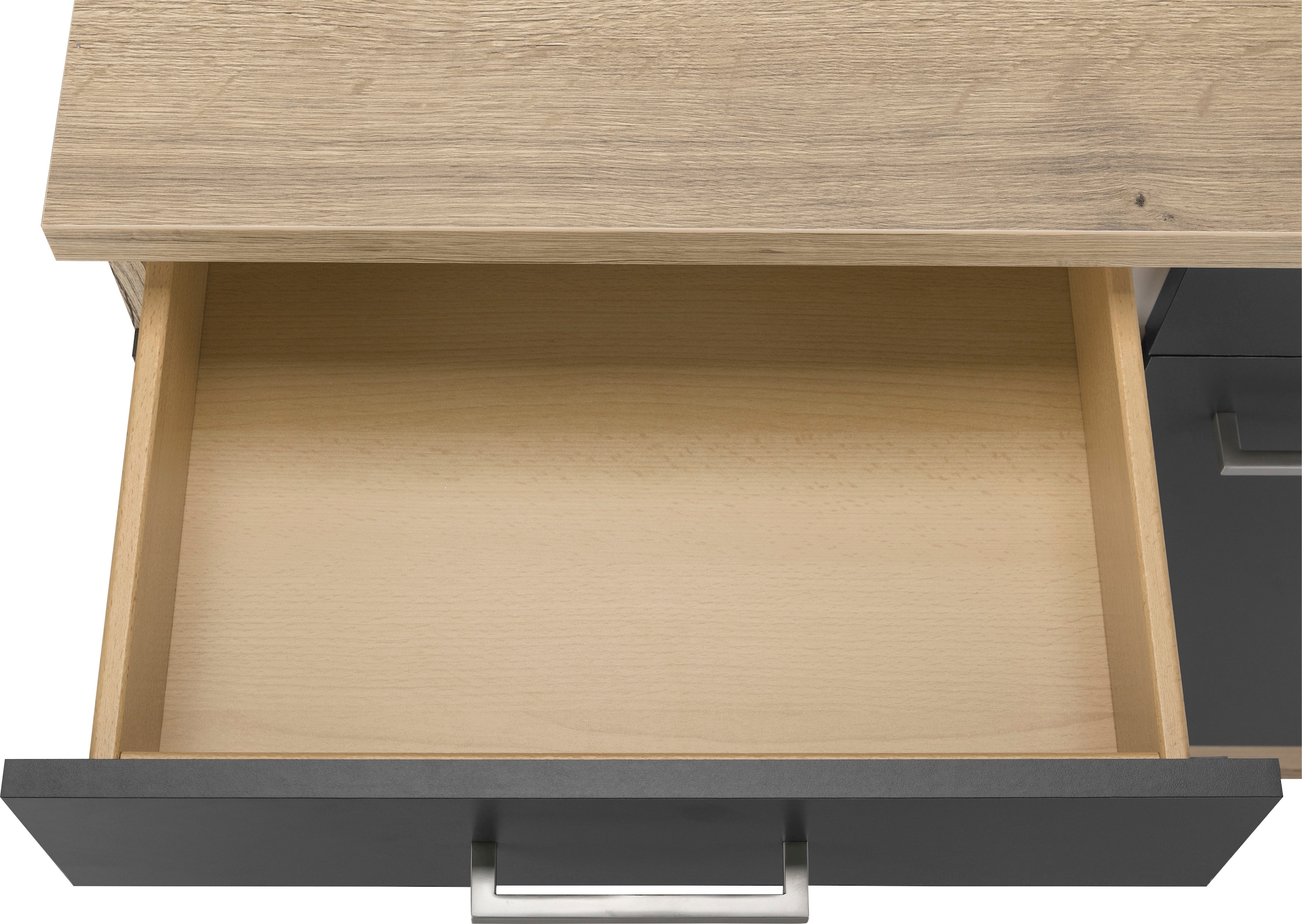 OPTIFIT Unterschrank »Iver«, Breite 100 cm, 2 Türen und 2 Schubkästen, mit 38 mm Arbeitsplatte