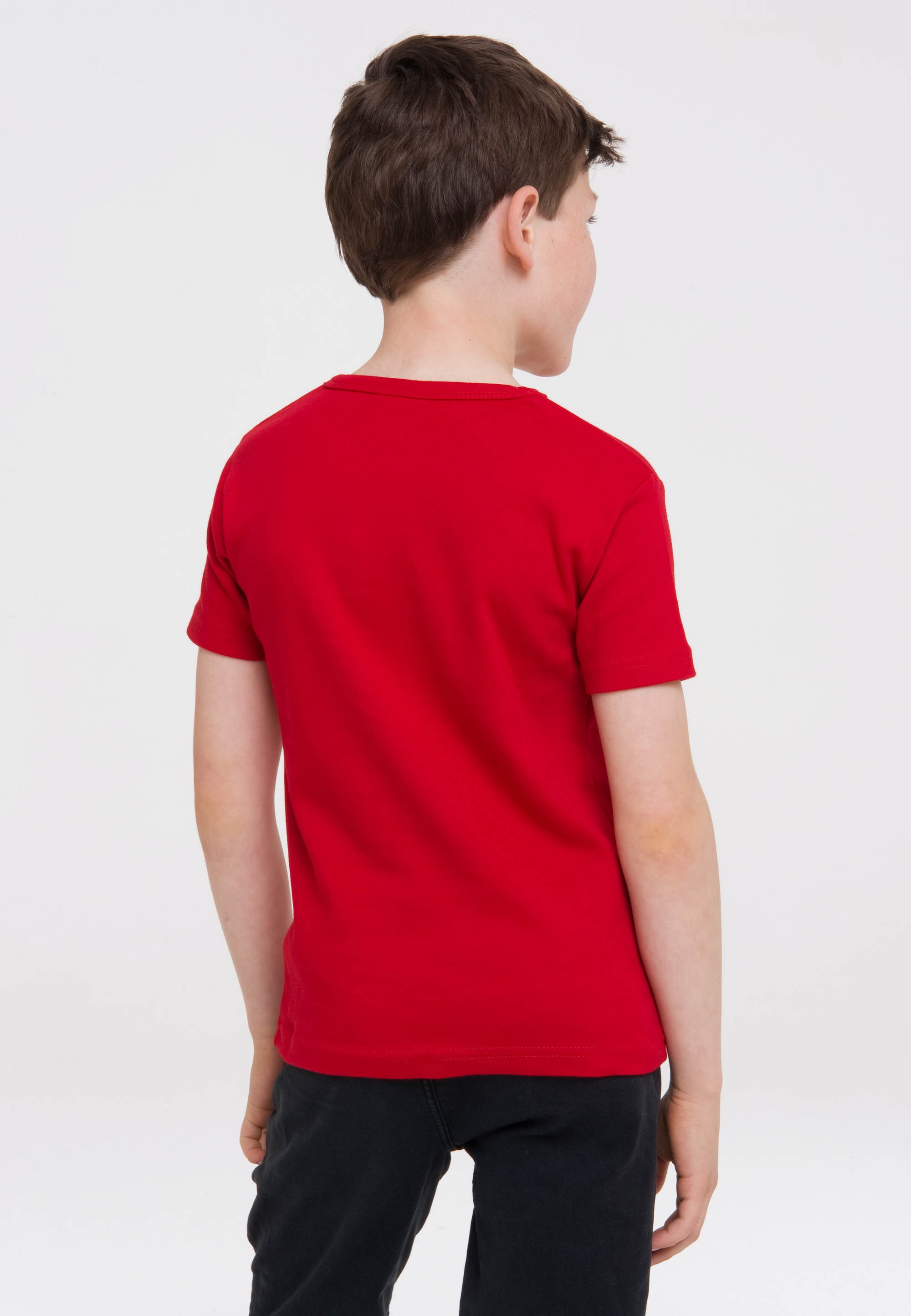 LOGOSHIRT T-Shirt »DC - Wonder Woman Logo Circle«, mit Wonder Woman-Logo