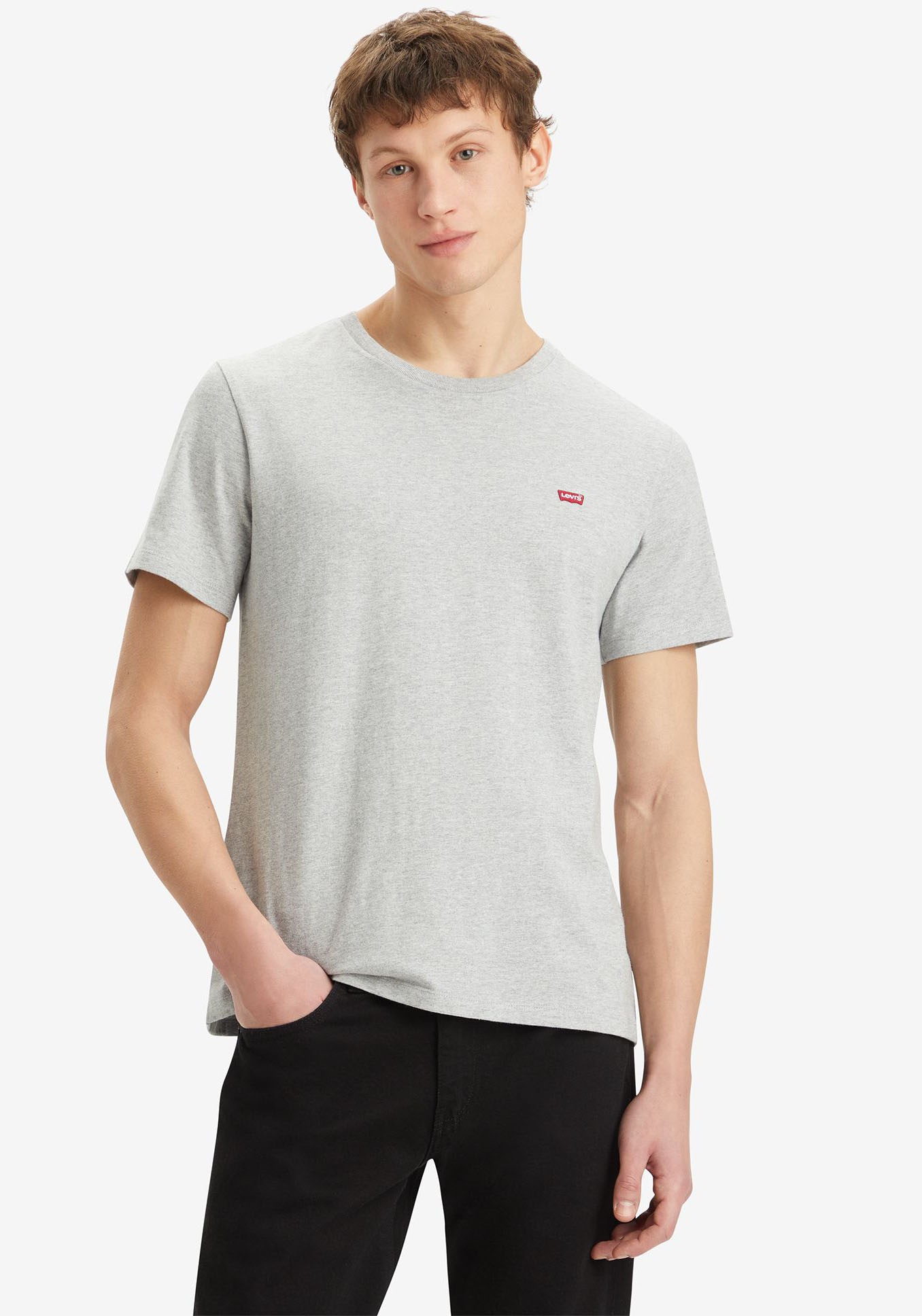 Levis "ORIGINAL HM TEE" mit Logo Print günstig online kaufen