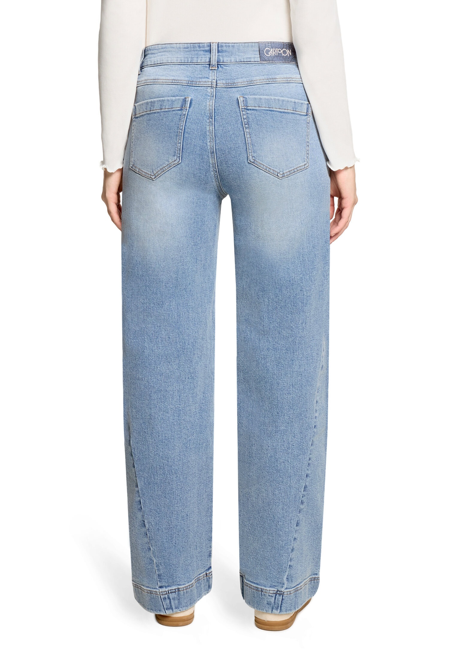 Cartoon Stretch-Jeans »Damen mit Waschung«