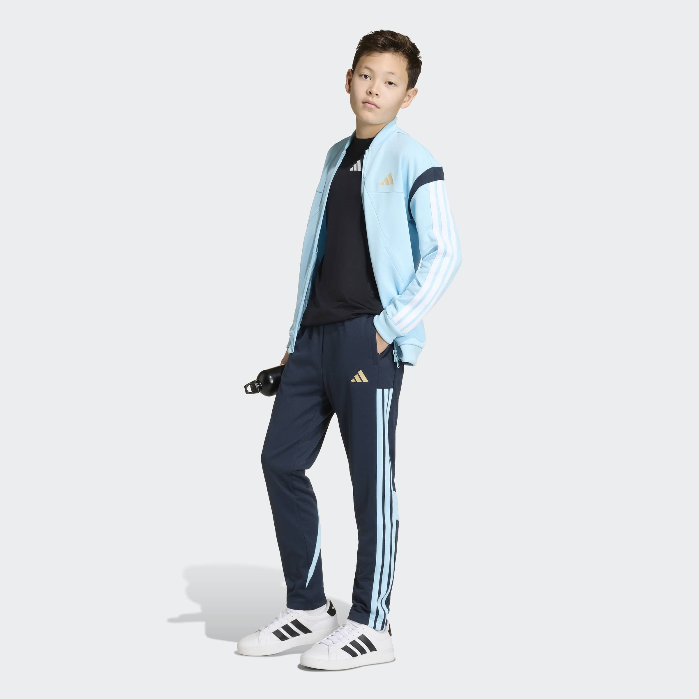 adidas Sportswear »HOUSE OF TIRO« für Kinder, mit Reißverschluss, aus Polyester