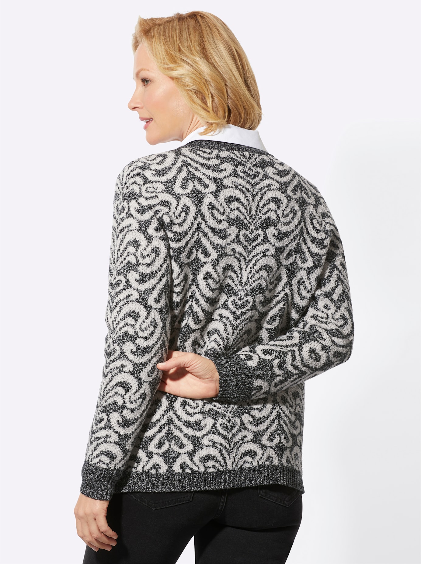 Thumbnail - Classic Basics Strickjacke