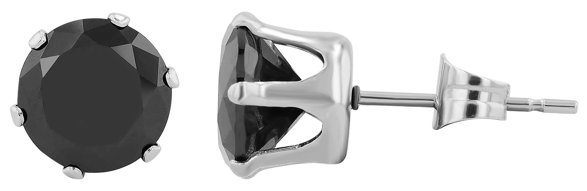 Adelia´s Paar Ohrhänger "Damen Ohrringe – Ohrstecker aus Edelstahl mit Zirk günstig online kaufen