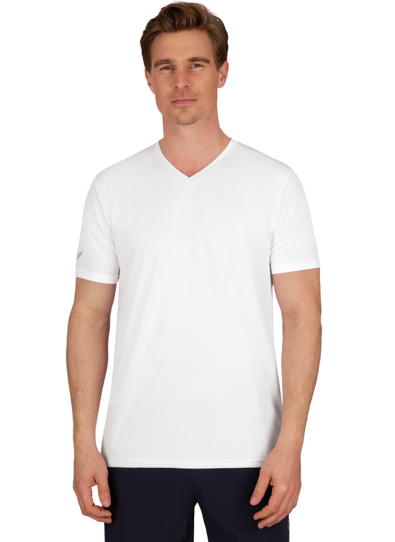 Sehr beliebt Trigema T-Shirt »TRIGEMA V-Shirt COOLMAX®« | ▷ BAUR bestellen