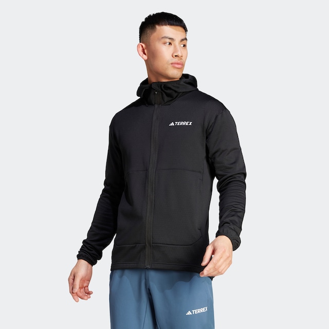 adidas TERREX Outdoorjacke »TERREX XPERIOR LIGHT FLEECE HOODED« ▷ bestellen  | BAUR