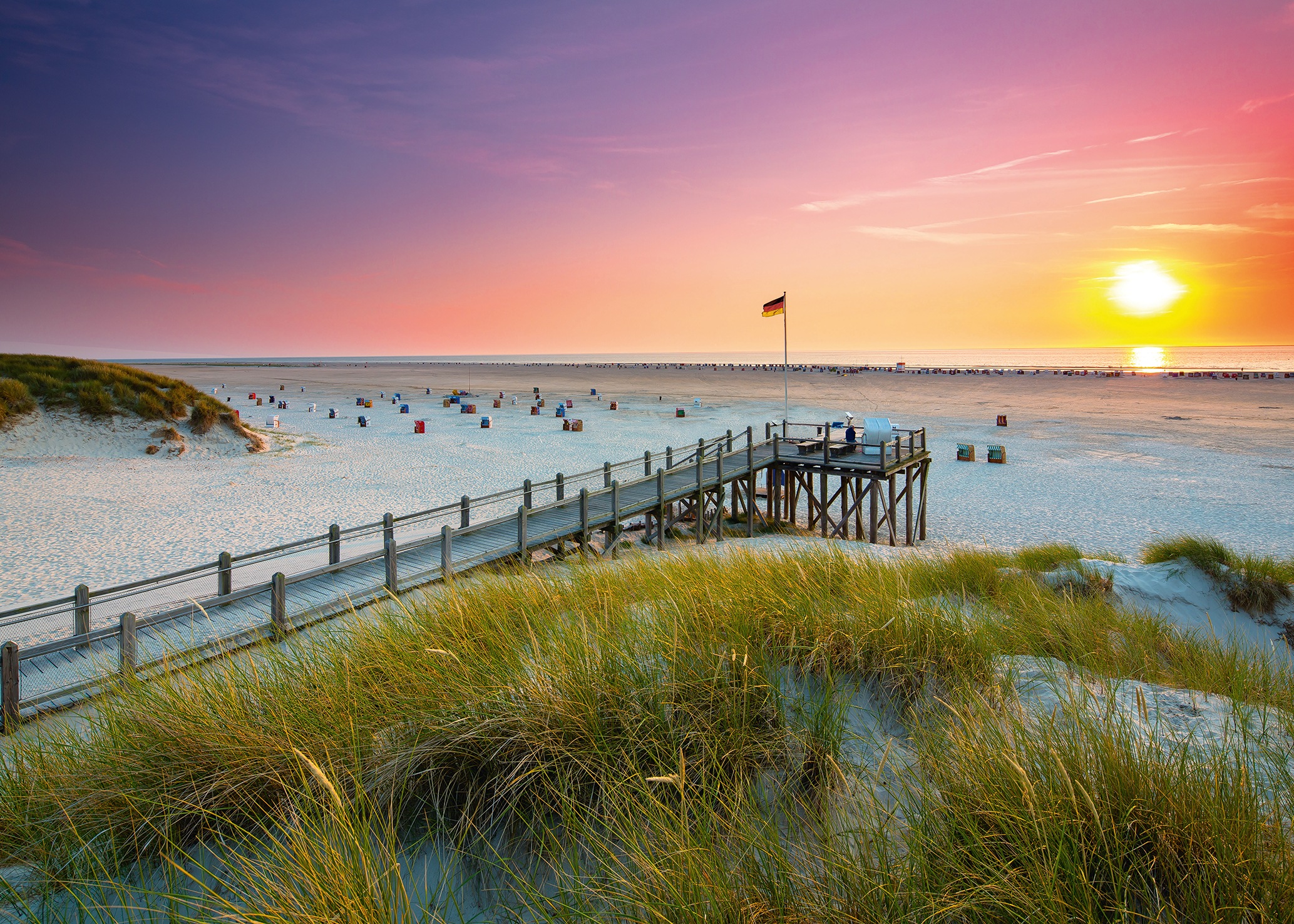 Ravensburger Puzzle »Deutschland Collection, Sonnenuntergang über Amrum«, Made in Germany