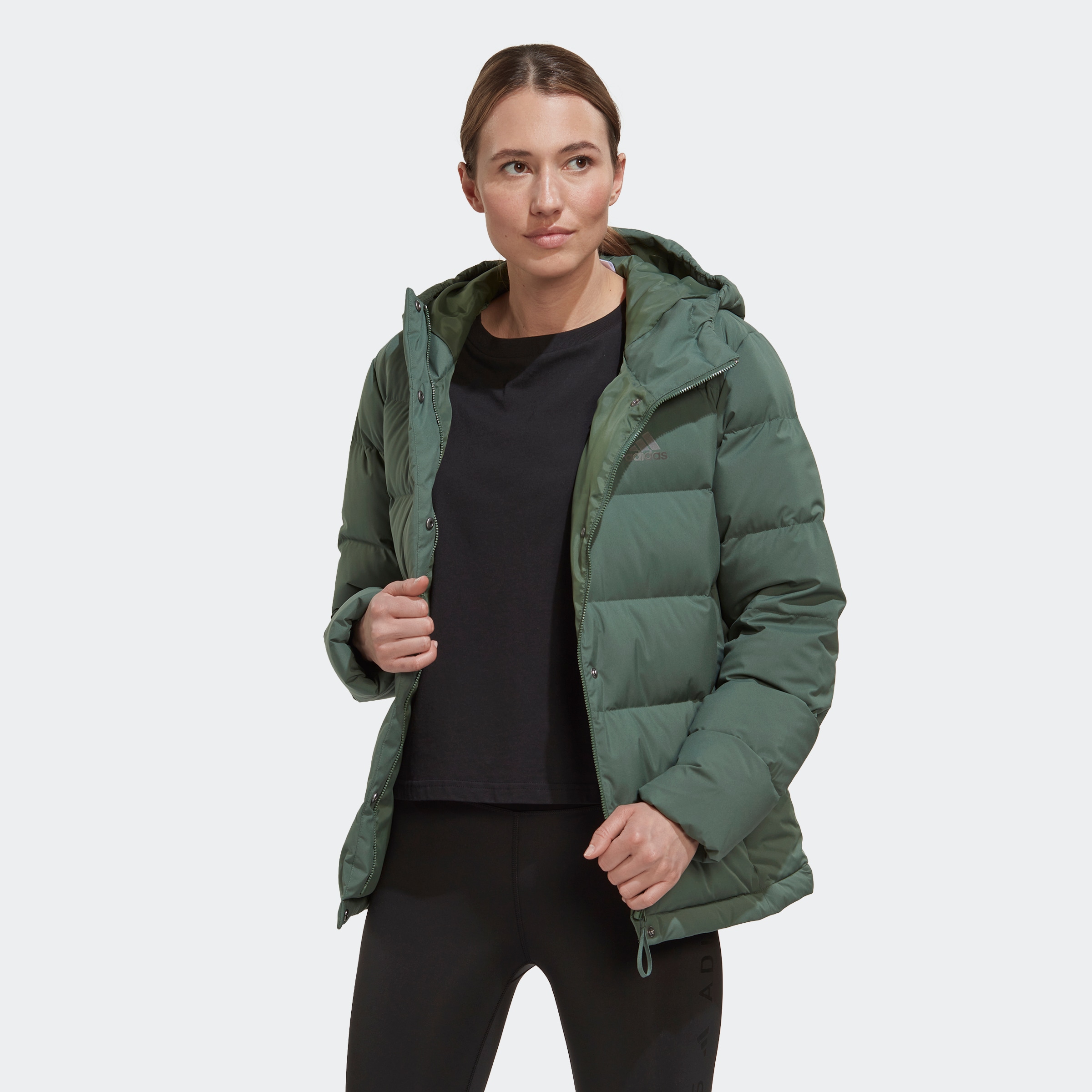 adidas Sportswear Outdoorjacke »HELIONIC HOODED kaufen online BAUR DAUNENJACKE« 