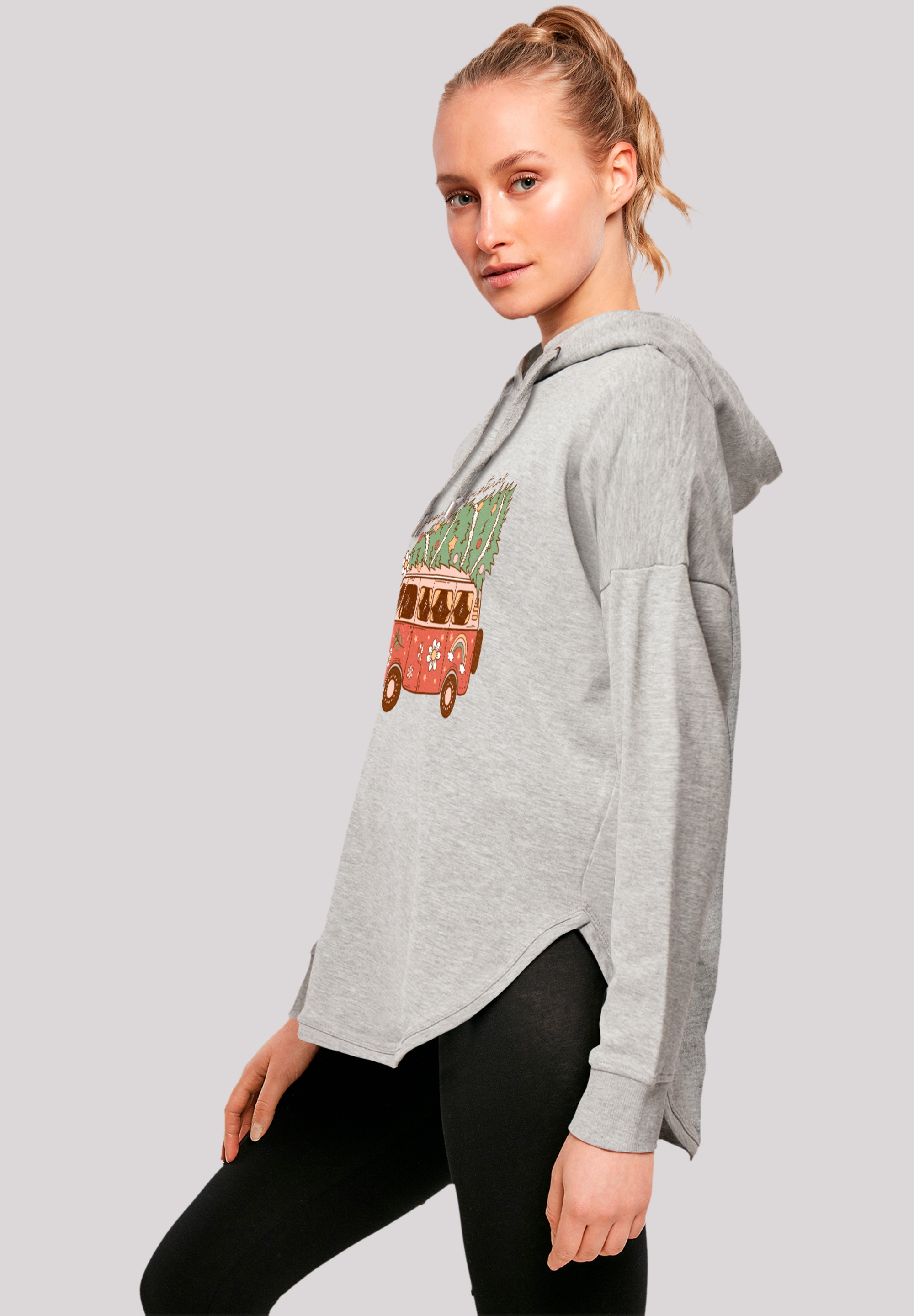 F4NT4STIC Kapuzenpullover »Groovy Weihnachten Camper Van«, Premium Qualität, Weihnachts-Kollection