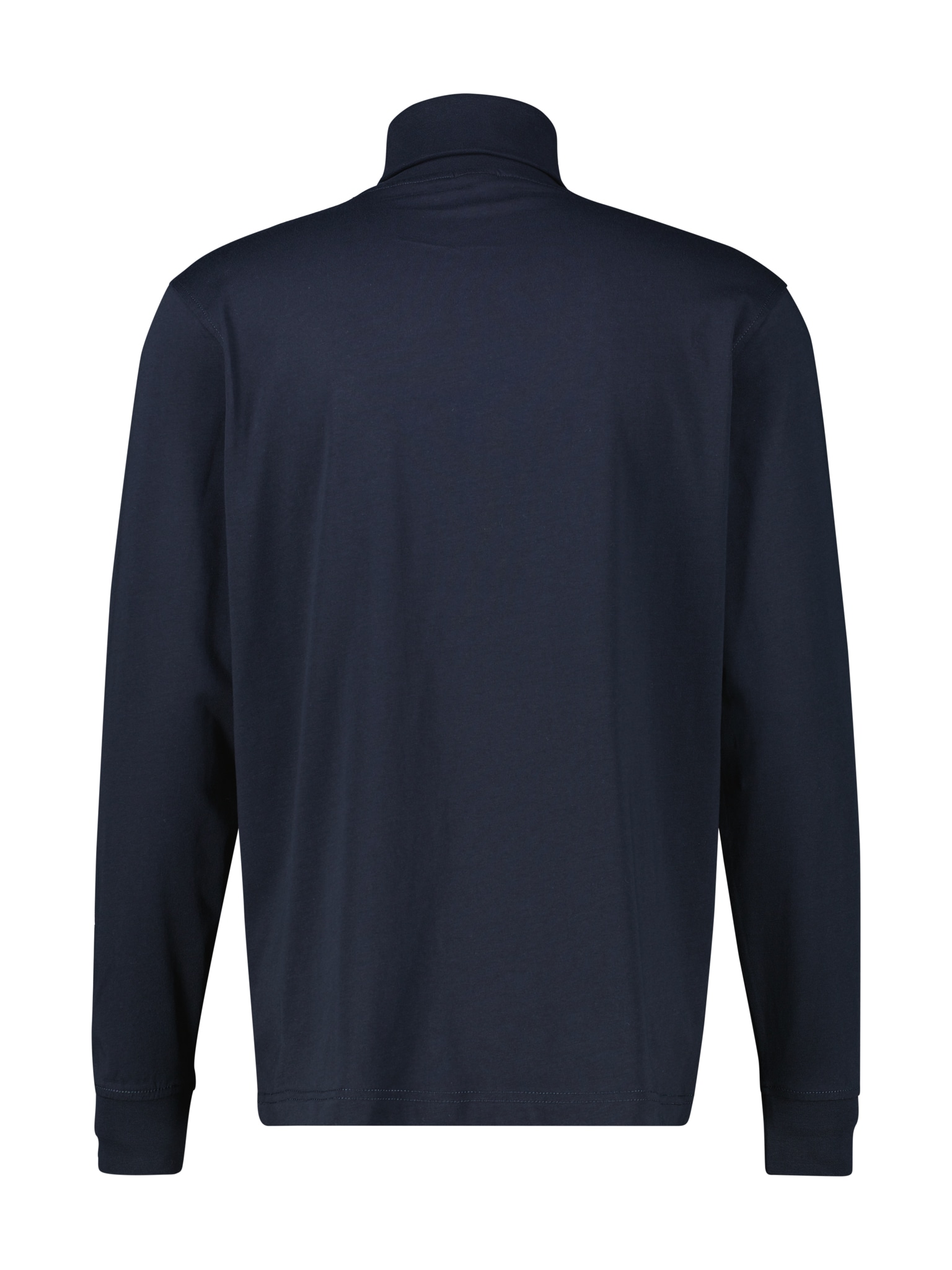 LERROS Rollkragenshirt mit Logo Stickerei