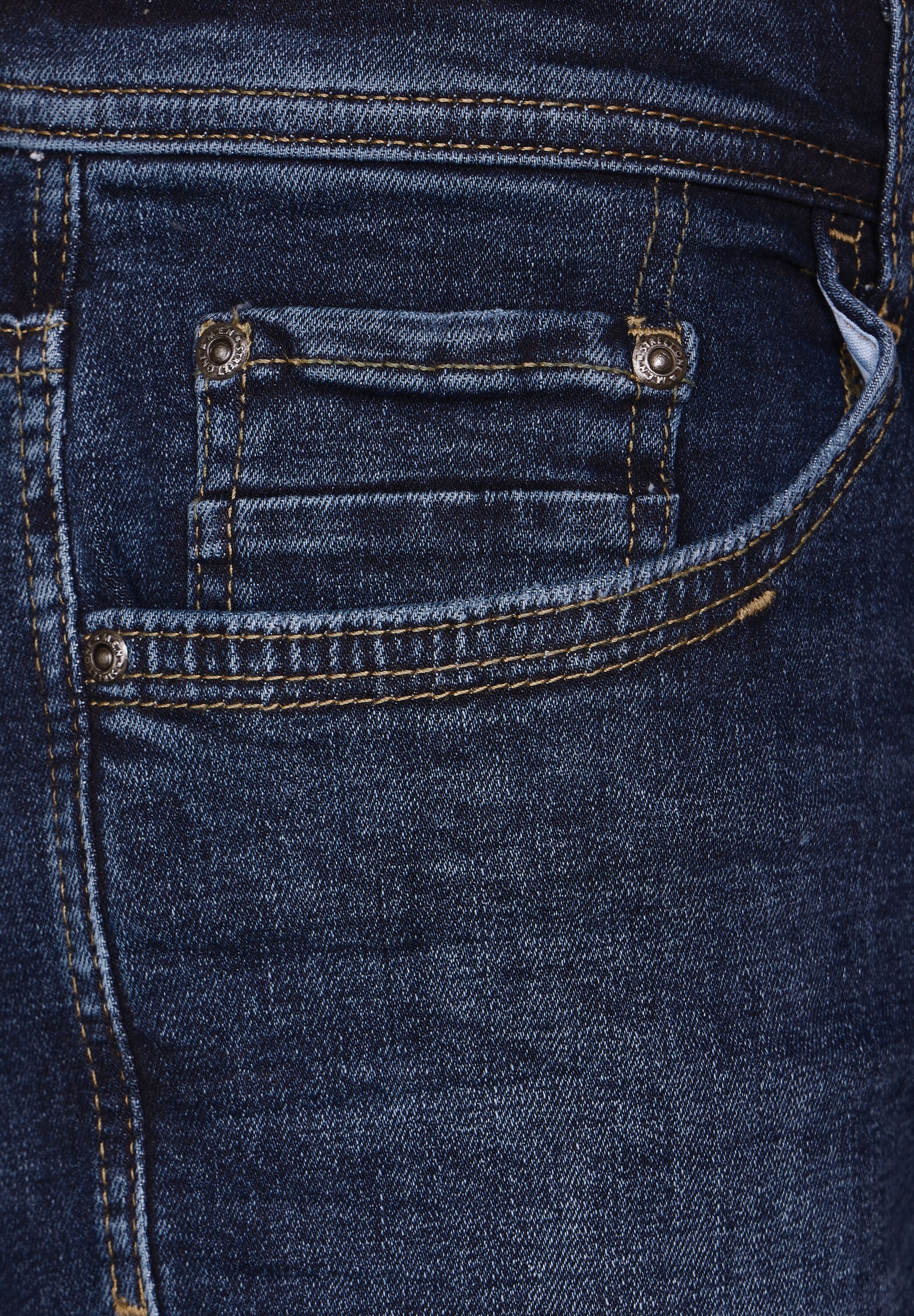 STREET ONE MEN Gerade Jeans, 5-Pocket-Style